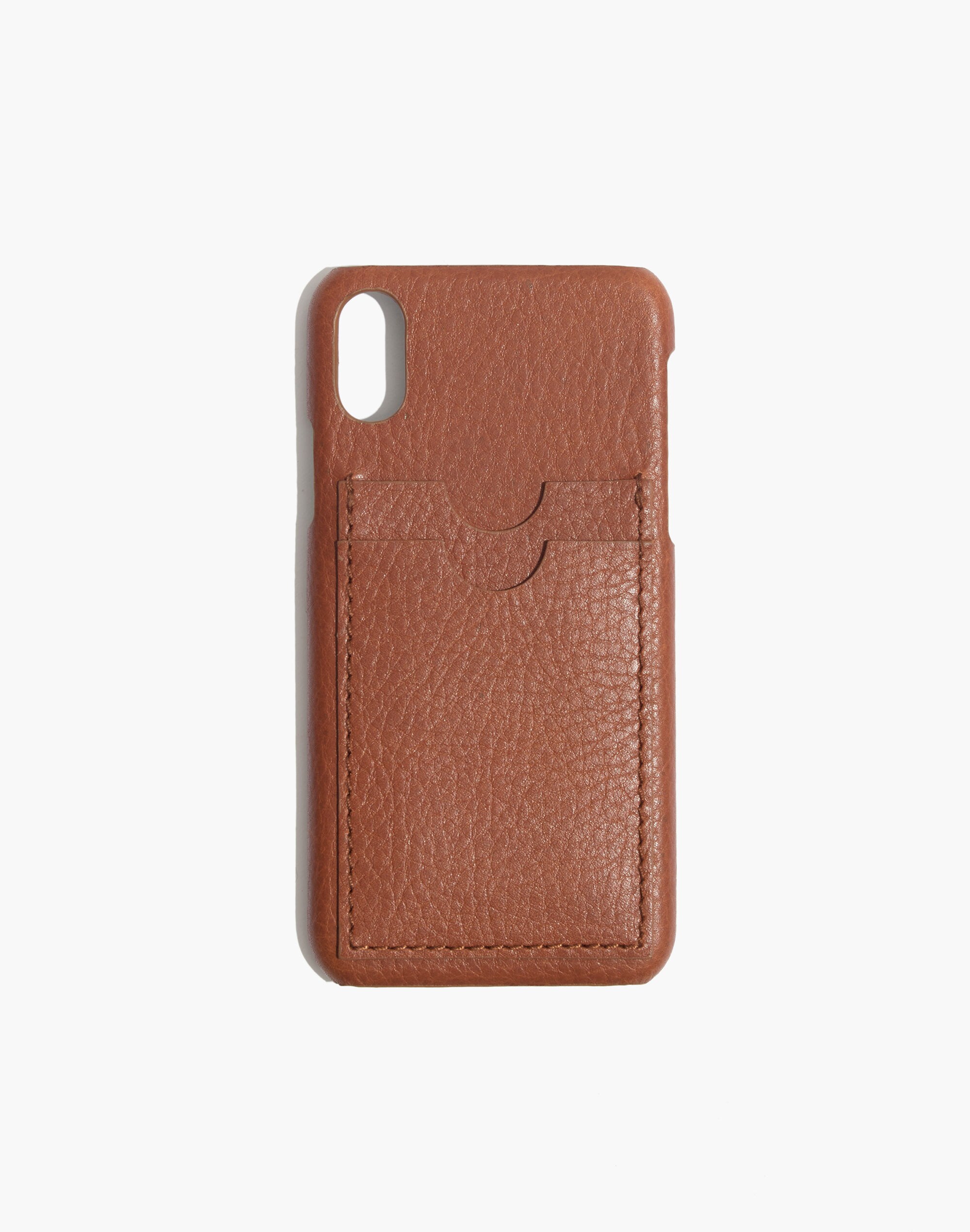 Leather Carryall Case for iPhone&reg; X