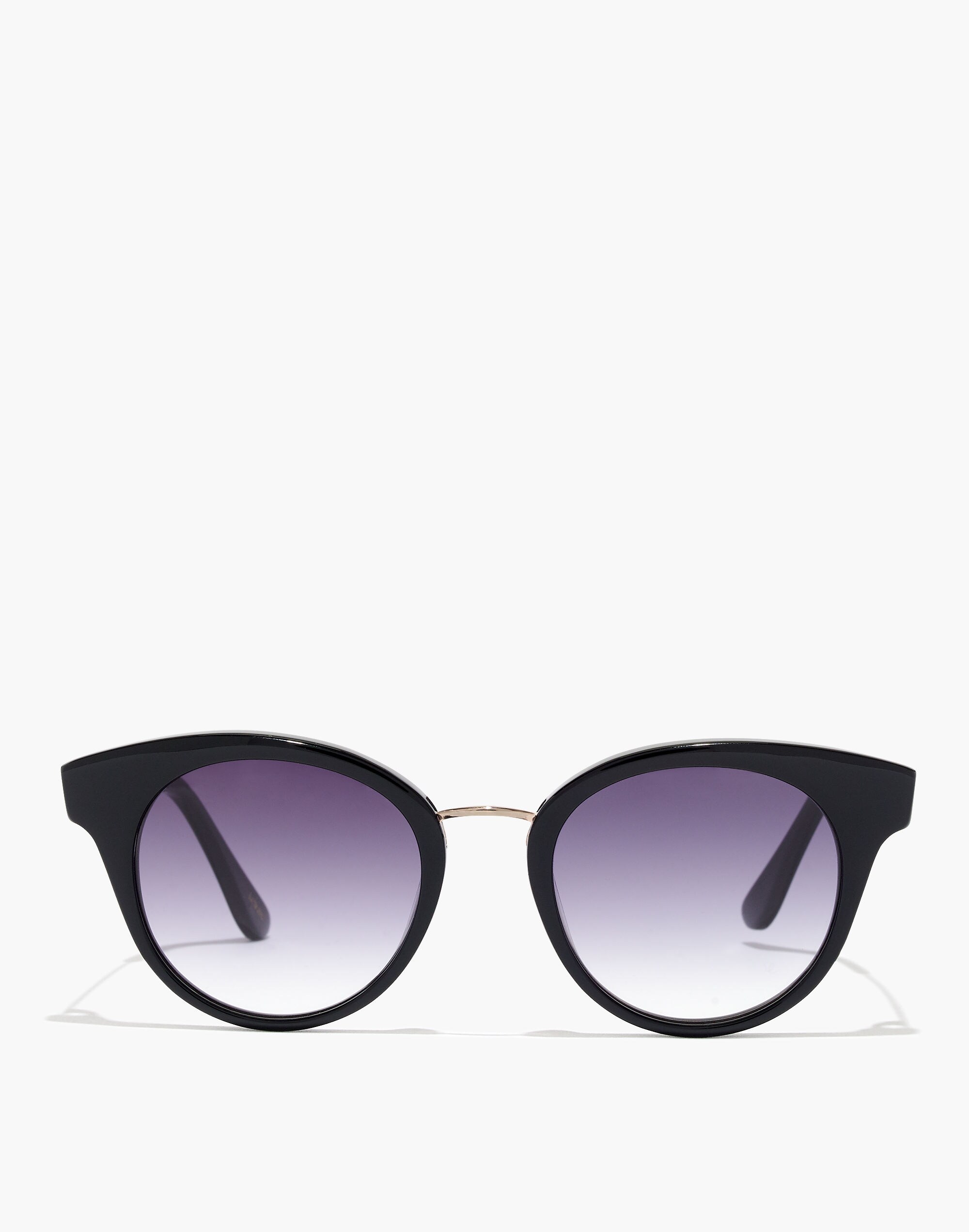 j.crew seaside round cat-eye sunglasses