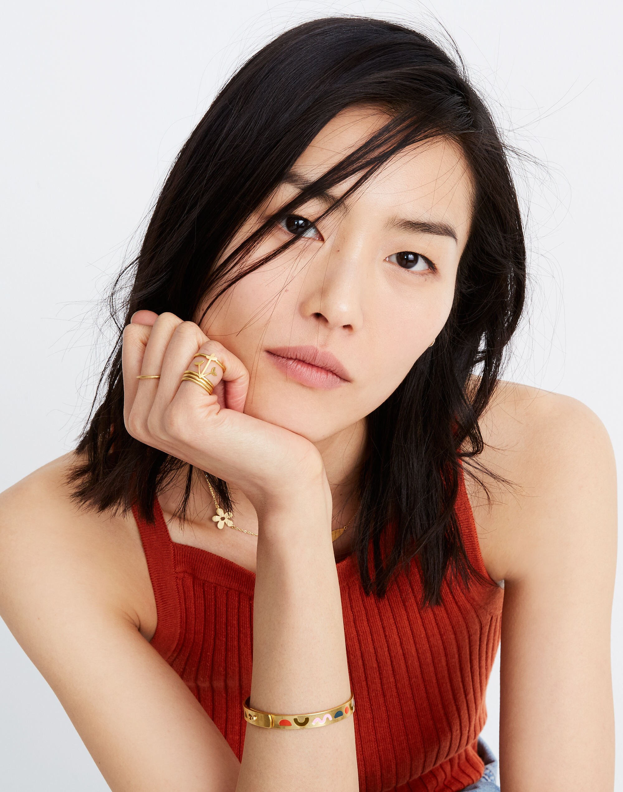 Daisy Double Ring | Madewell