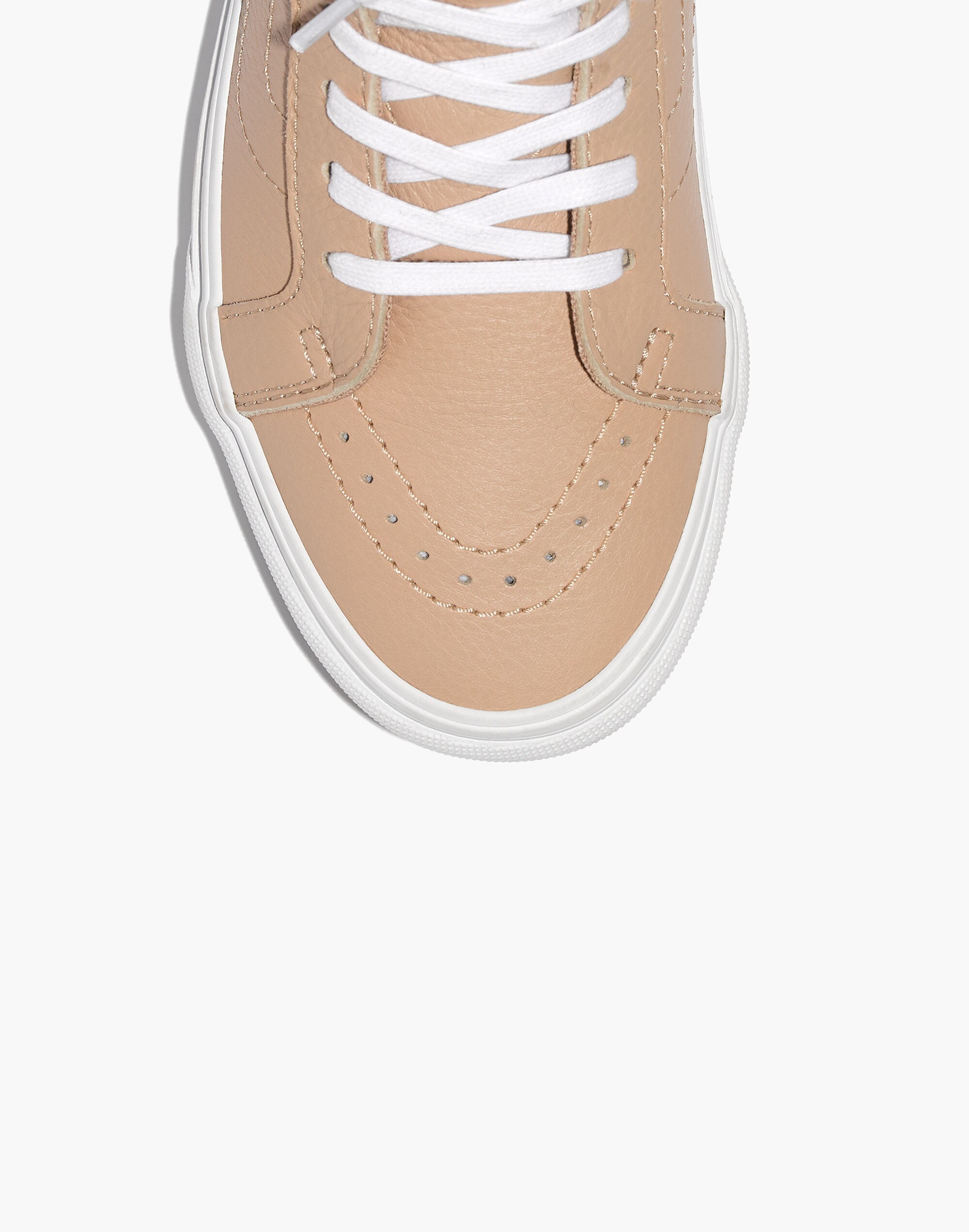 Vans&reg; Unisex SK8-Hi Reissue High-Top Sneakers in Sesame Leather