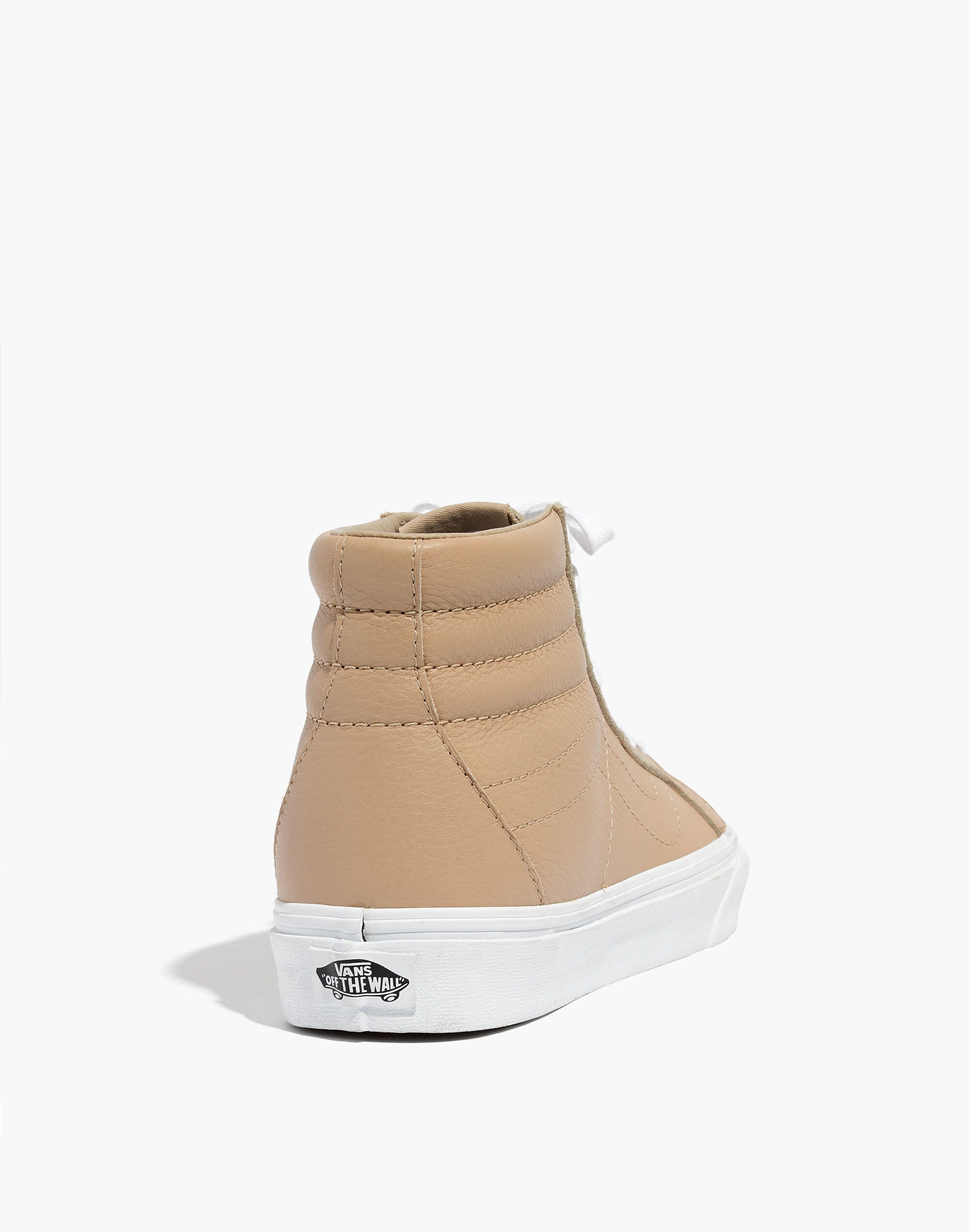 Vans&reg; Unisex SK8-Hi Reissue High-Top Sneakers in Sesame Leather
