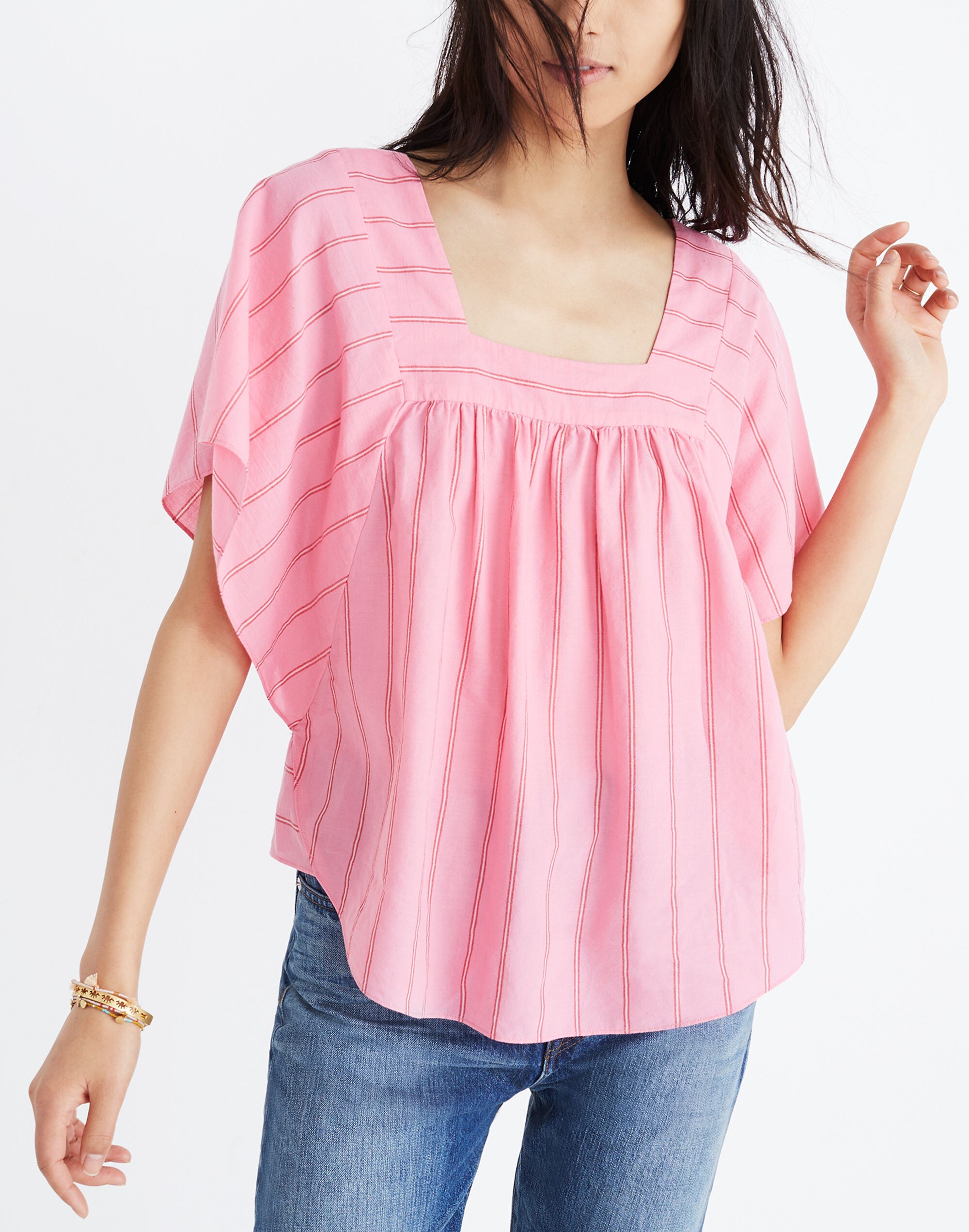Butterfly Top in Cecilia Stripe