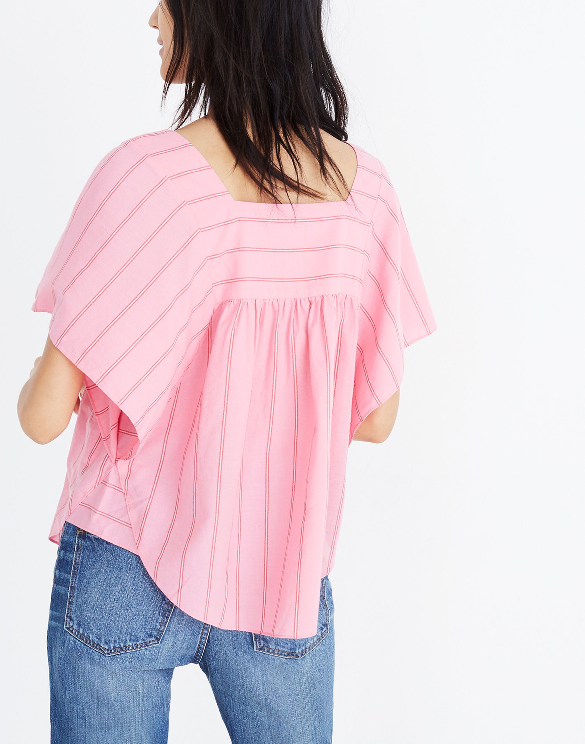 Butterfly Top in Cecilia Stripe