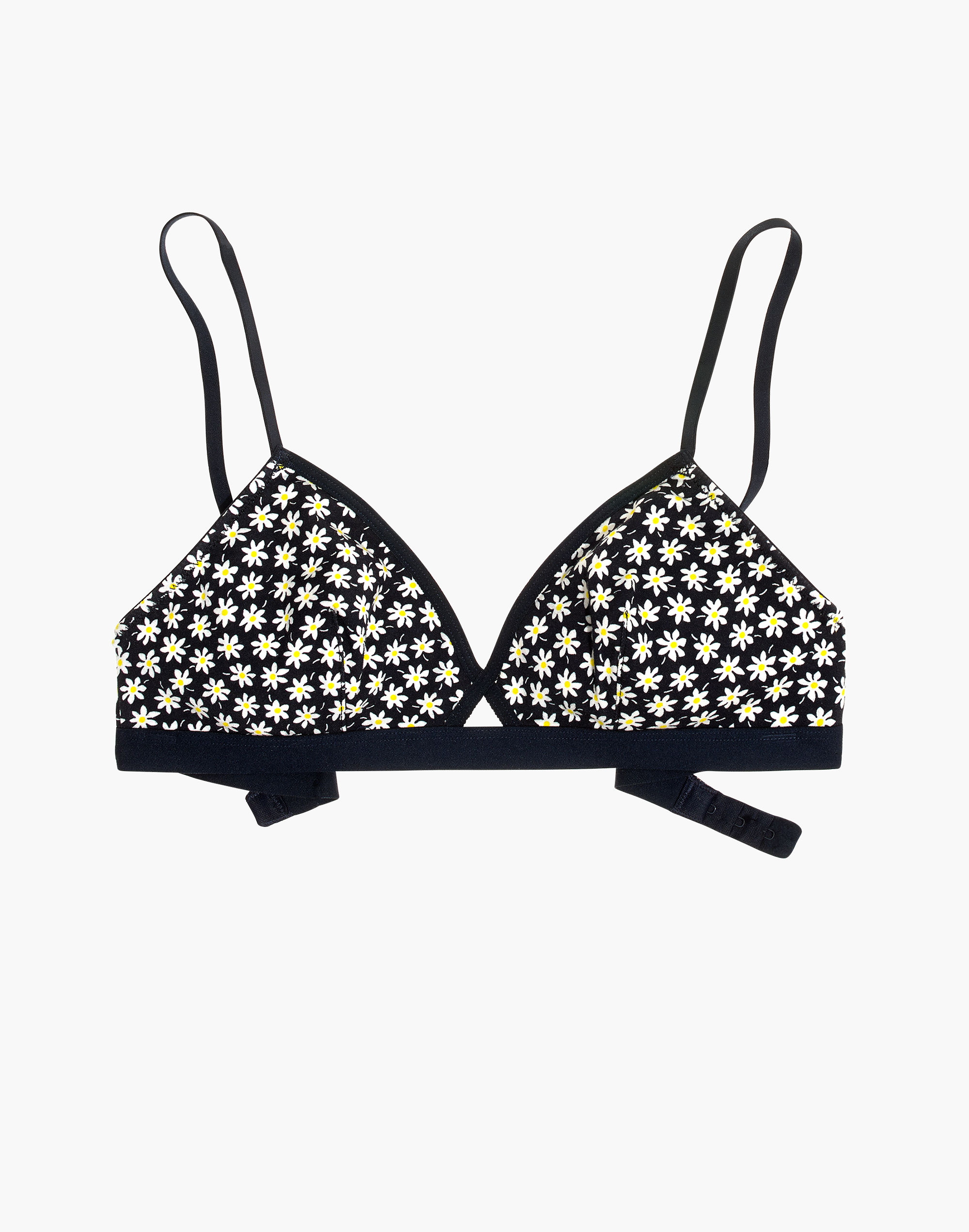 Cotton-Modal&reg; Eliza Cutout Bralette in Mini Daisy