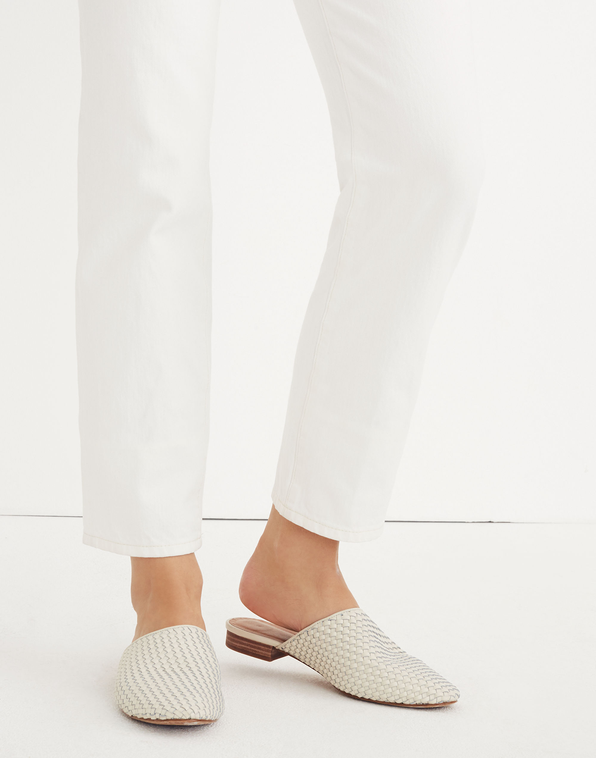 The Cassidy Woven Mule