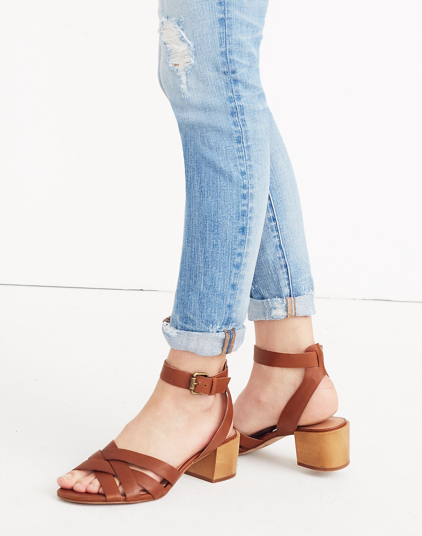 The Lucy Sandal Madewell Madewell shoes High heel sandals outfit Sandals heels