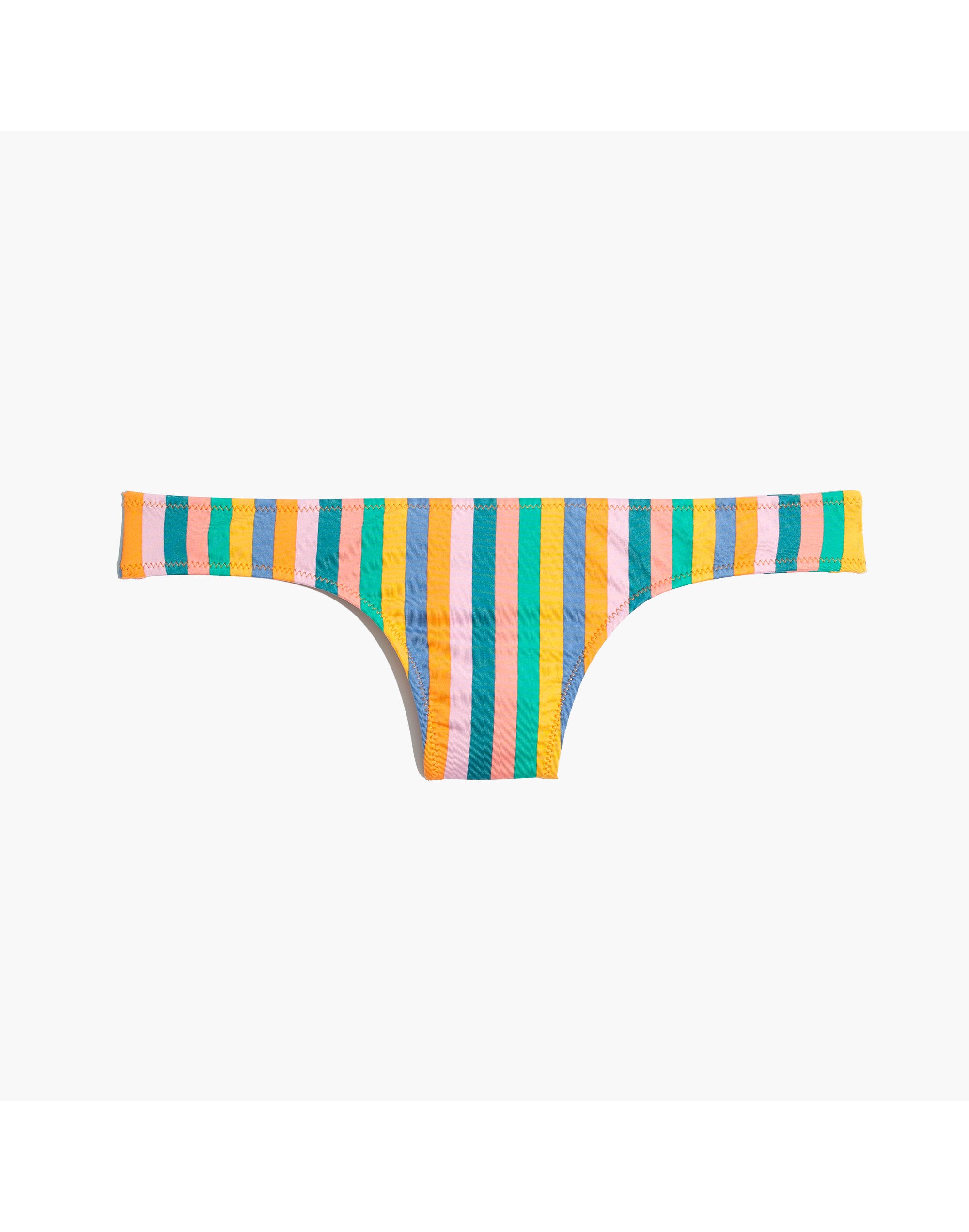 J.Crew Playa Nantucket Cheeky Bikini Bottom in Stripe