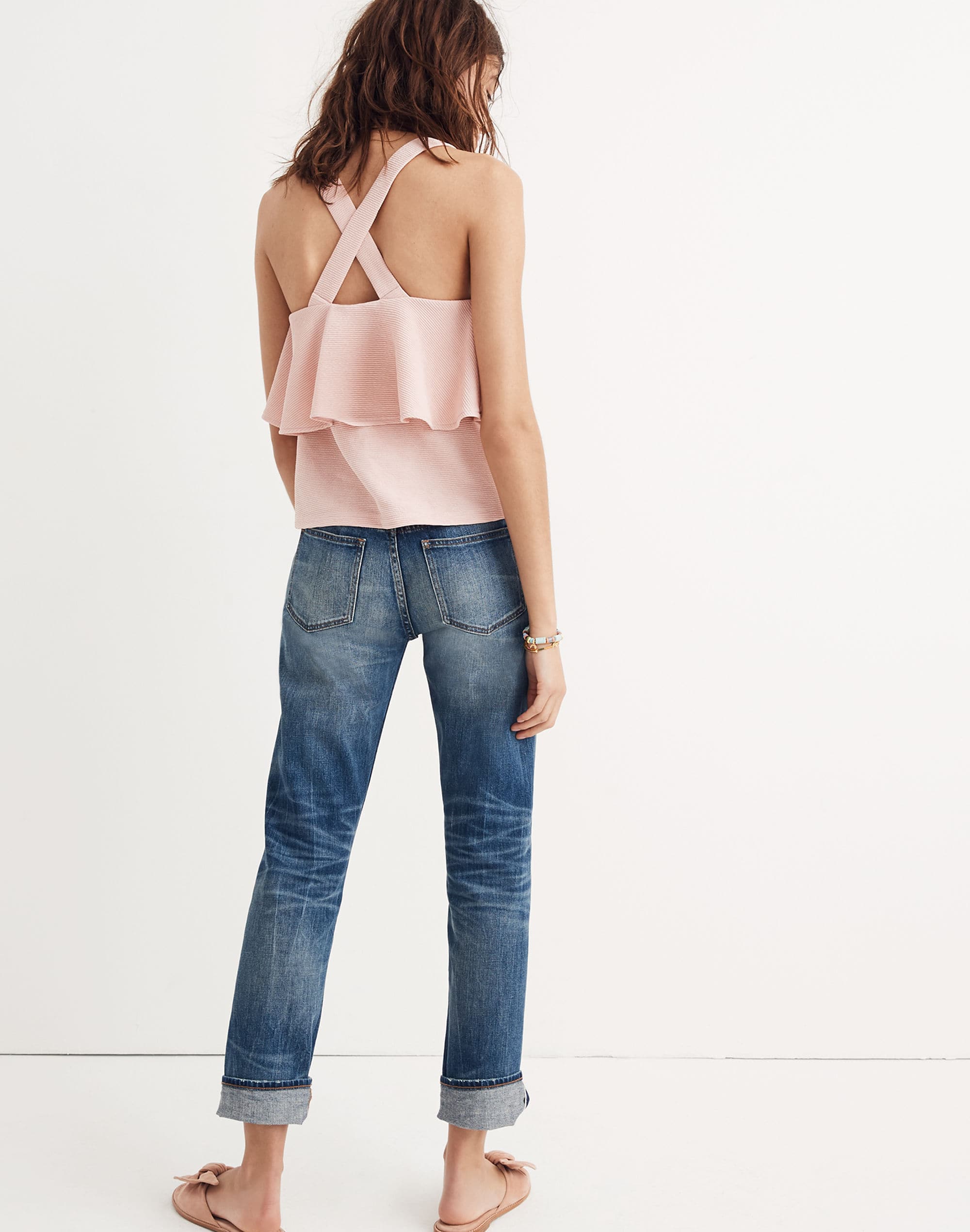 Texture &amp; Thread Tiered Tank Top