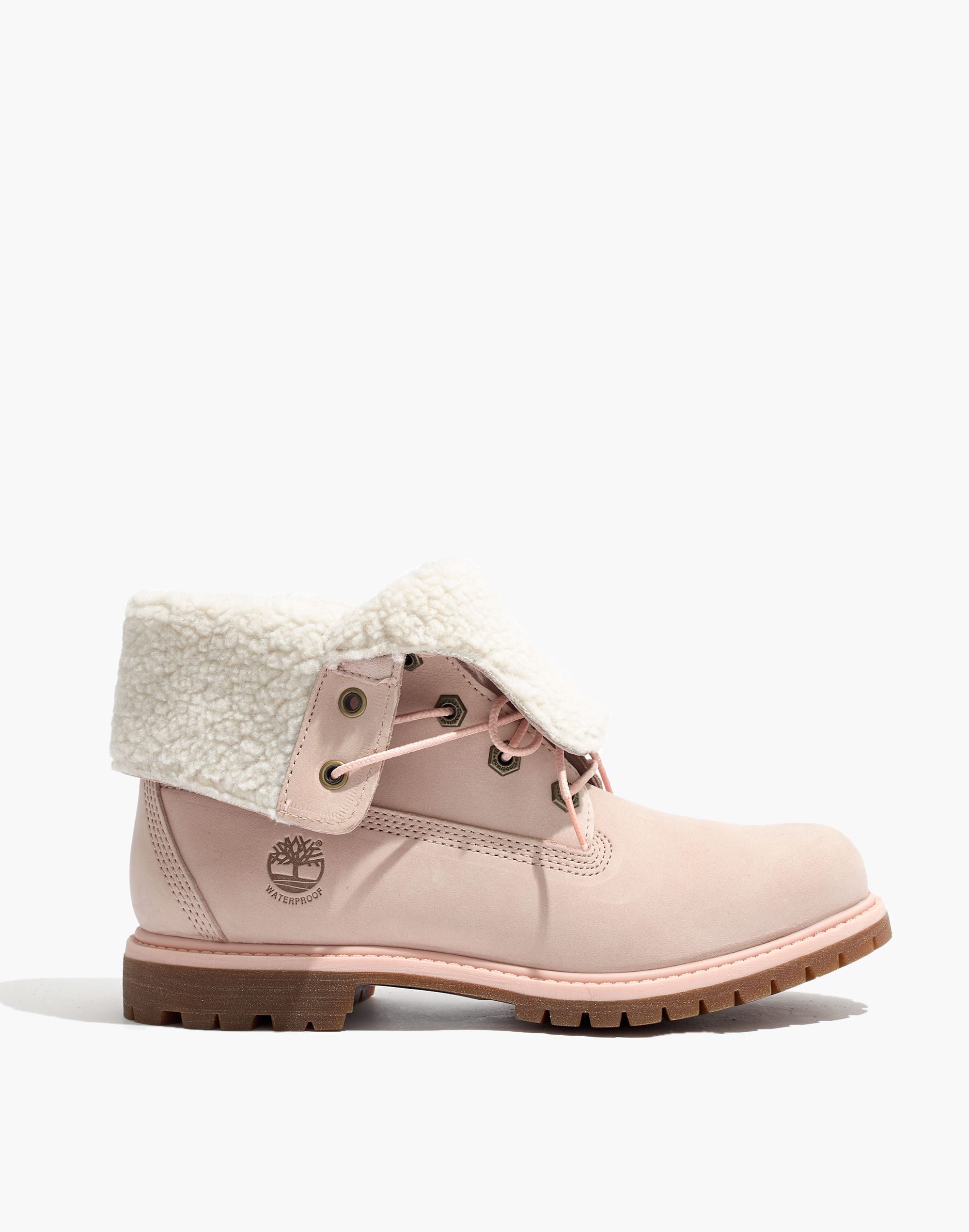 Timberland&reg; Teddy Fleece Waterproof Fold-Down Boots