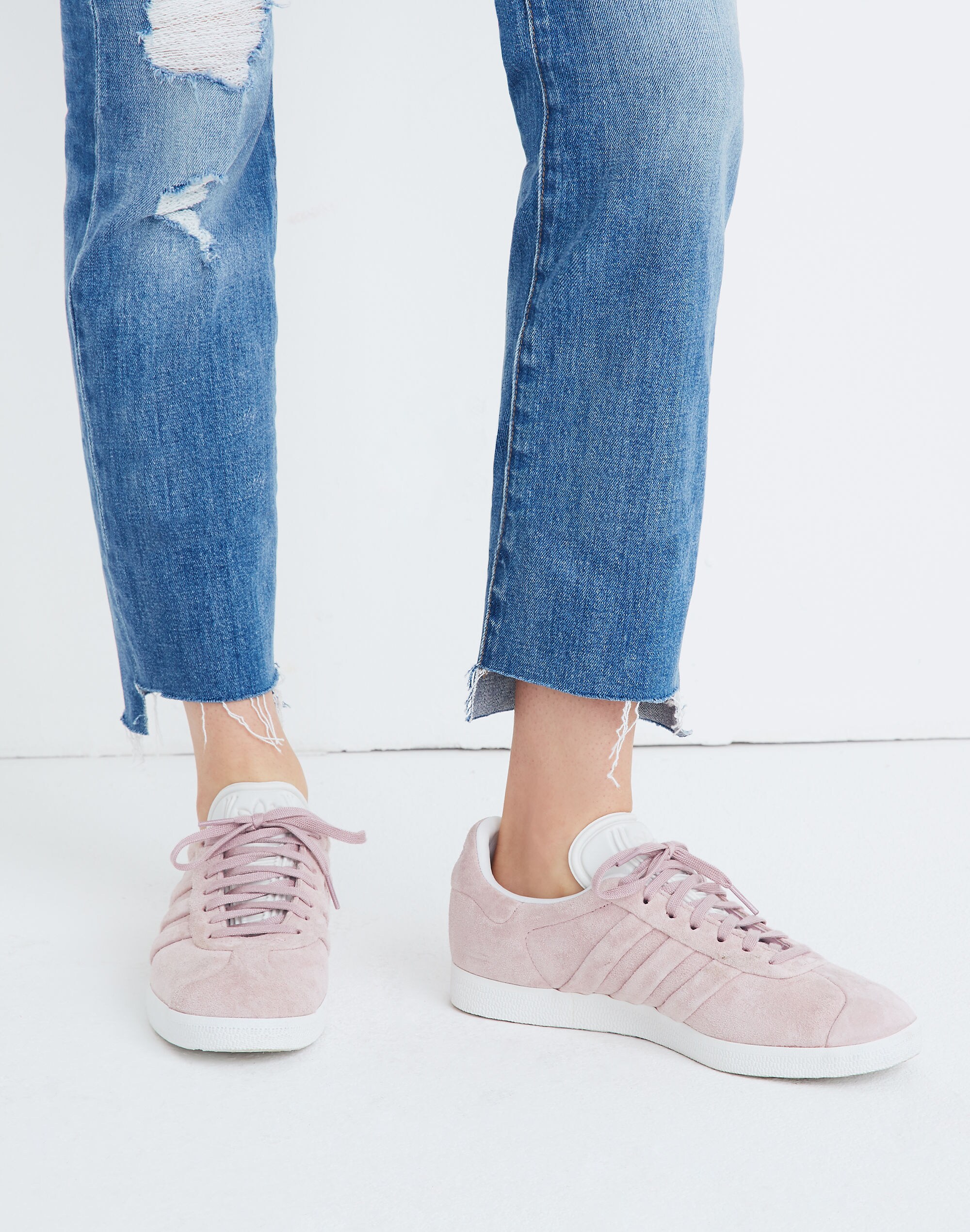 Adidas&reg; Gazelle&reg; Lace-Up Sneakers in Suede