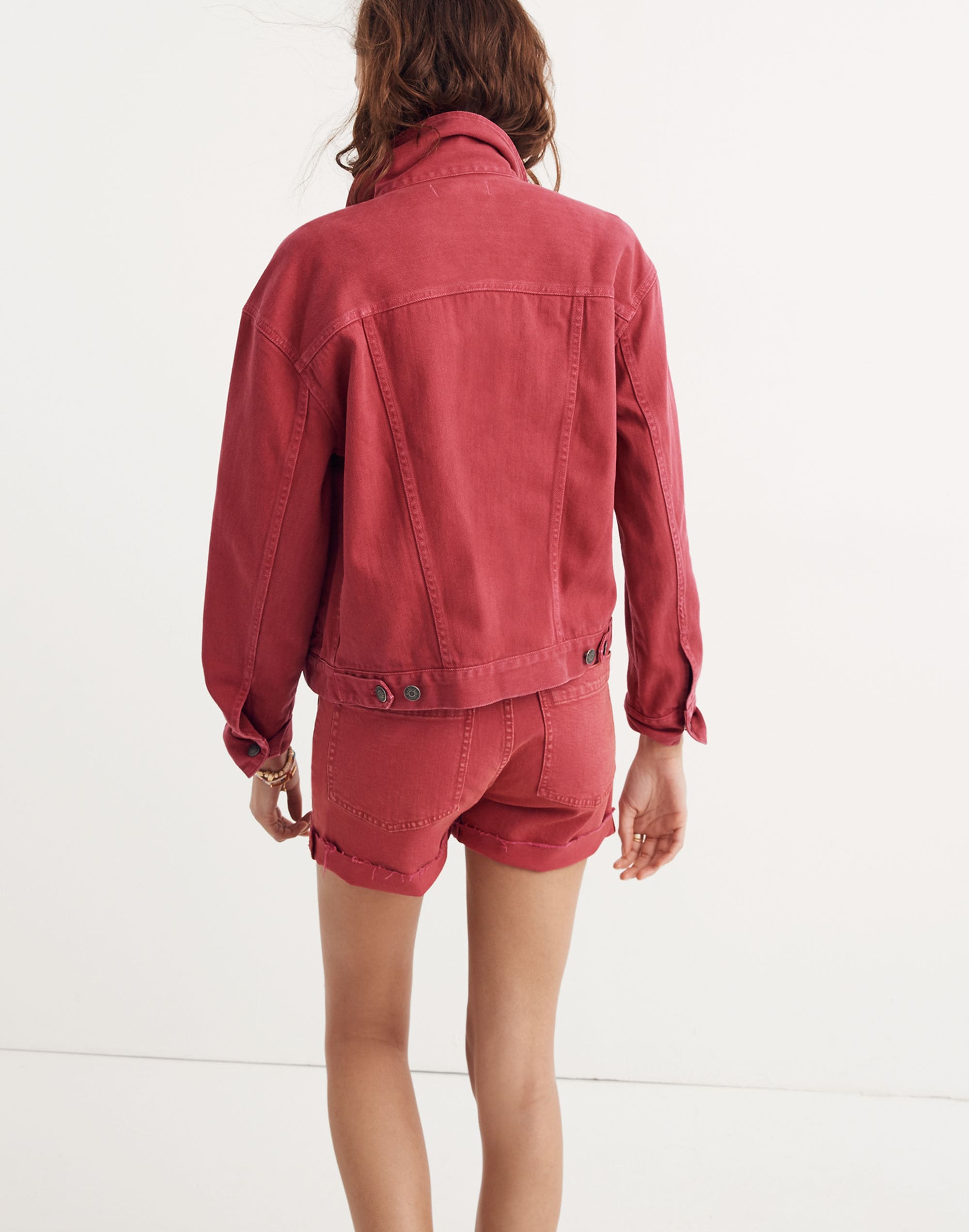 The Boxy-Crop Jean Jacket: Garment-Dyed Edition