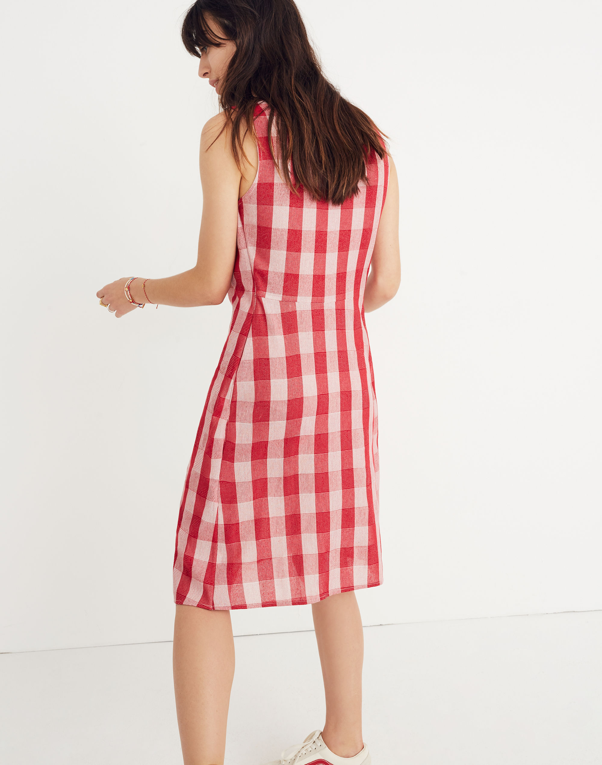 Caron Callahan&trade; Gingham Ada Wrap Dress