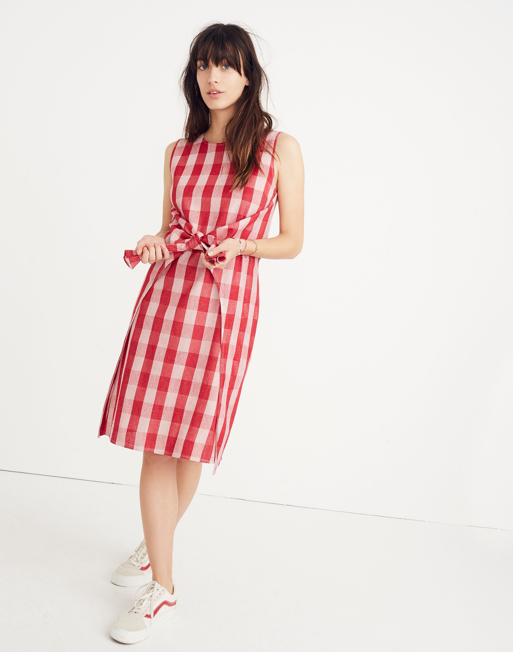 Caron Callahan&trade; Gingham Ada Wrap Dress
