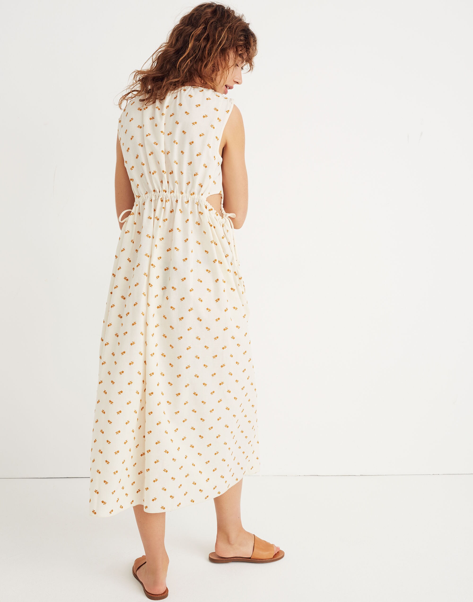 Caron Callahan&trade; Floral Goa Cutout Dress