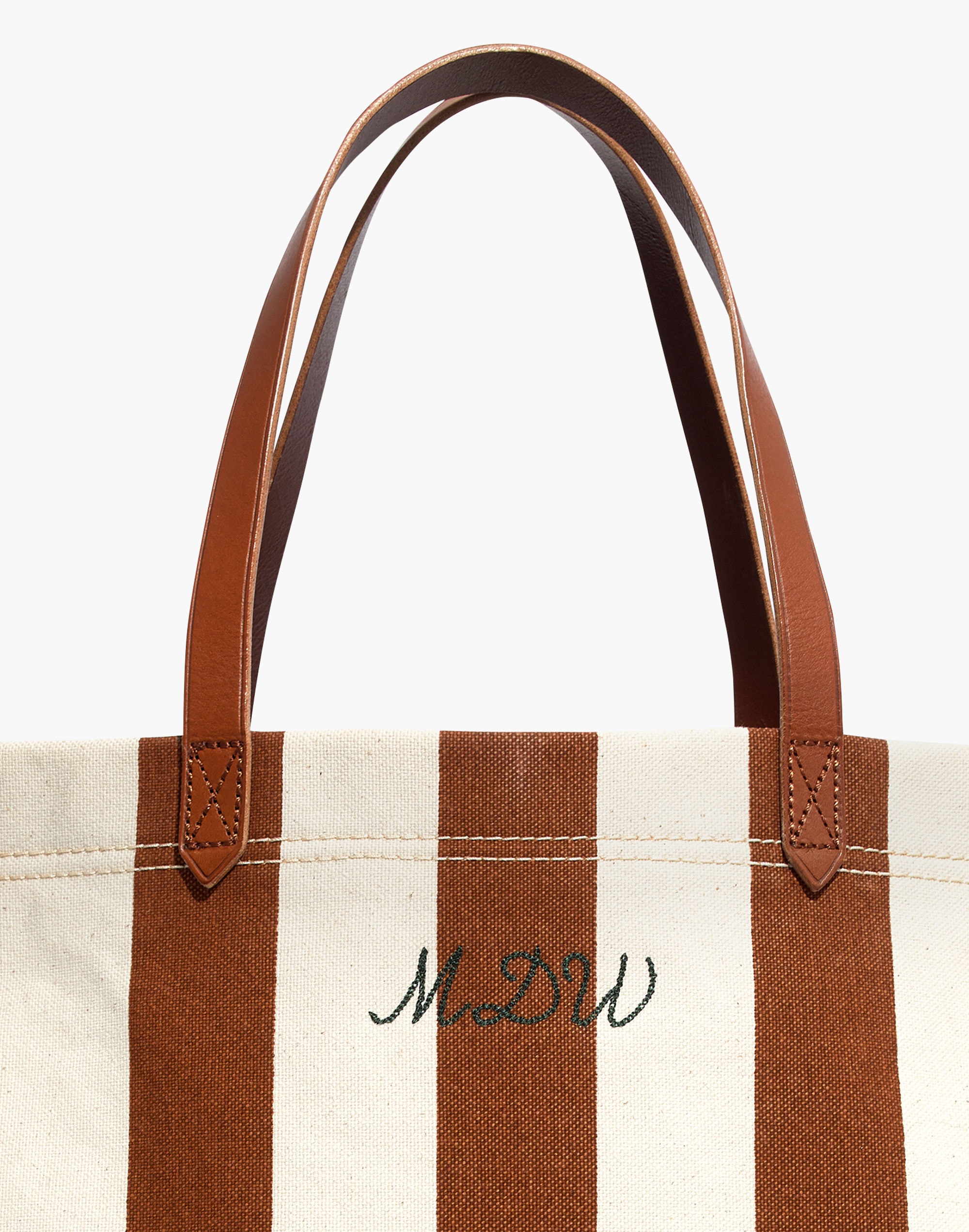 The Canvas Transport Tote in Stripe