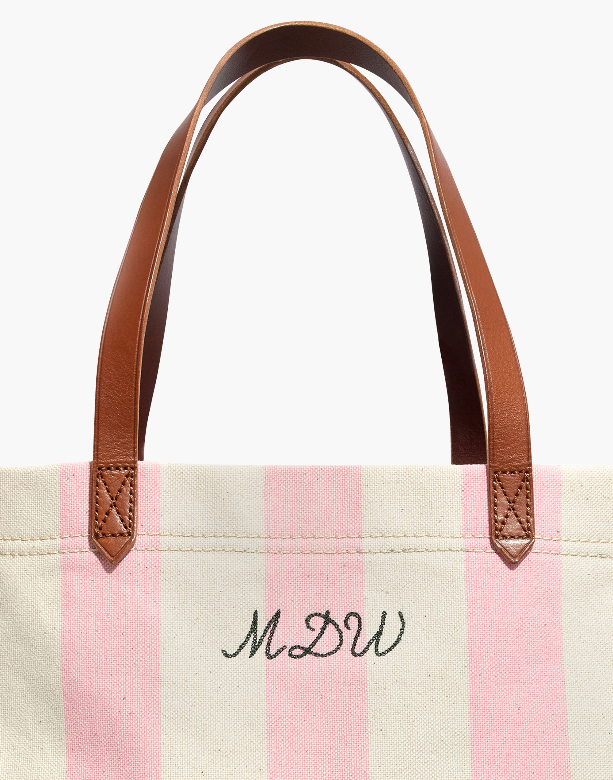 The Canvas Transport Tote in Stripe