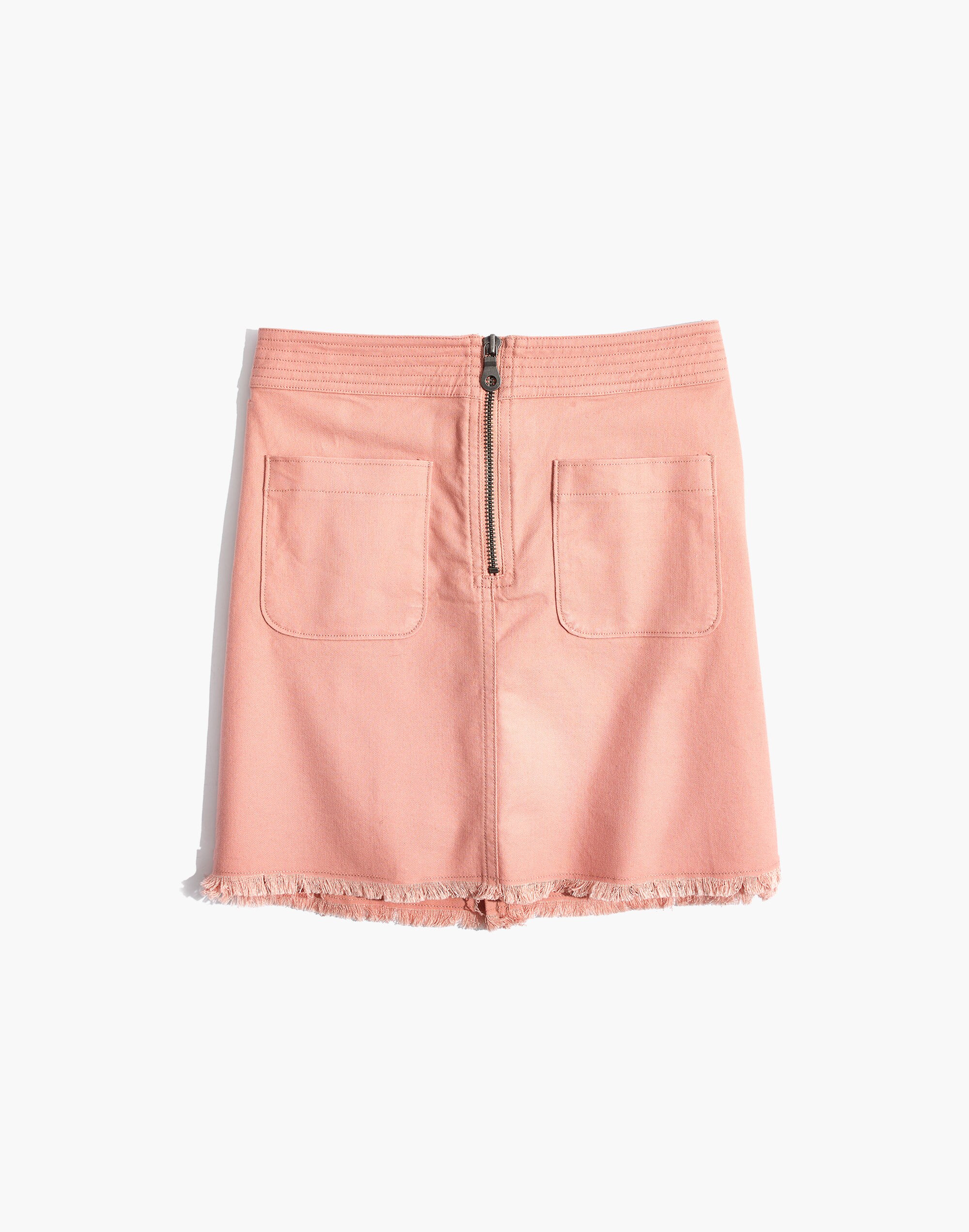 A-Line Zip Skirt