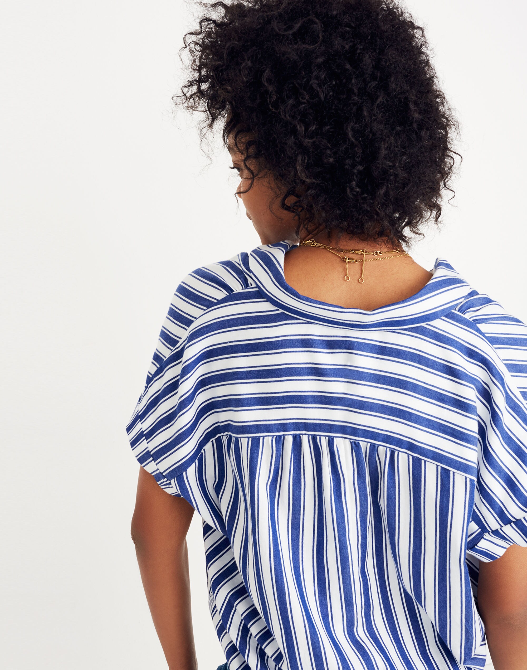 Central Shirt in Shea Stripe