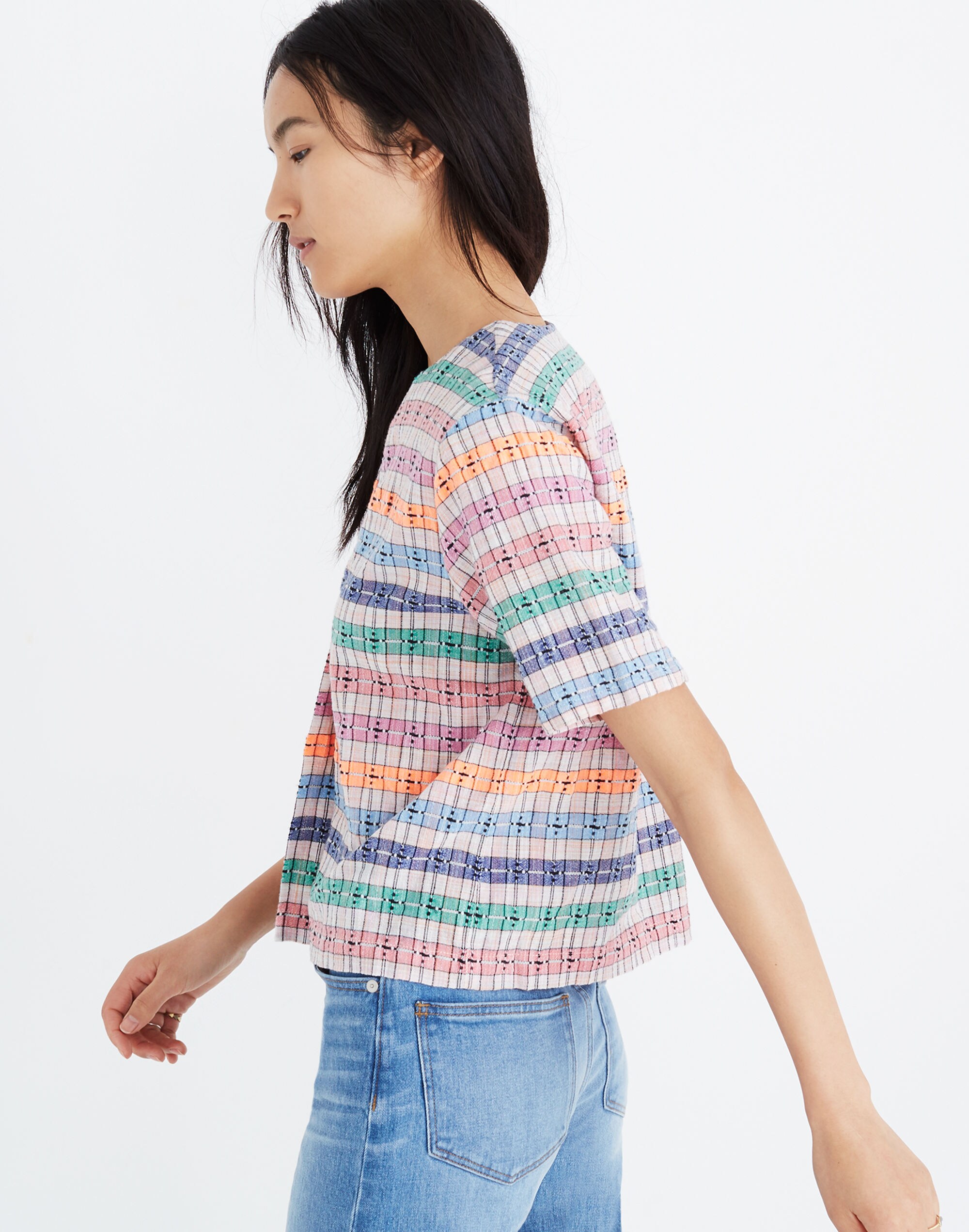 Ace&amp;Jig&trade; Striped Quinn Top