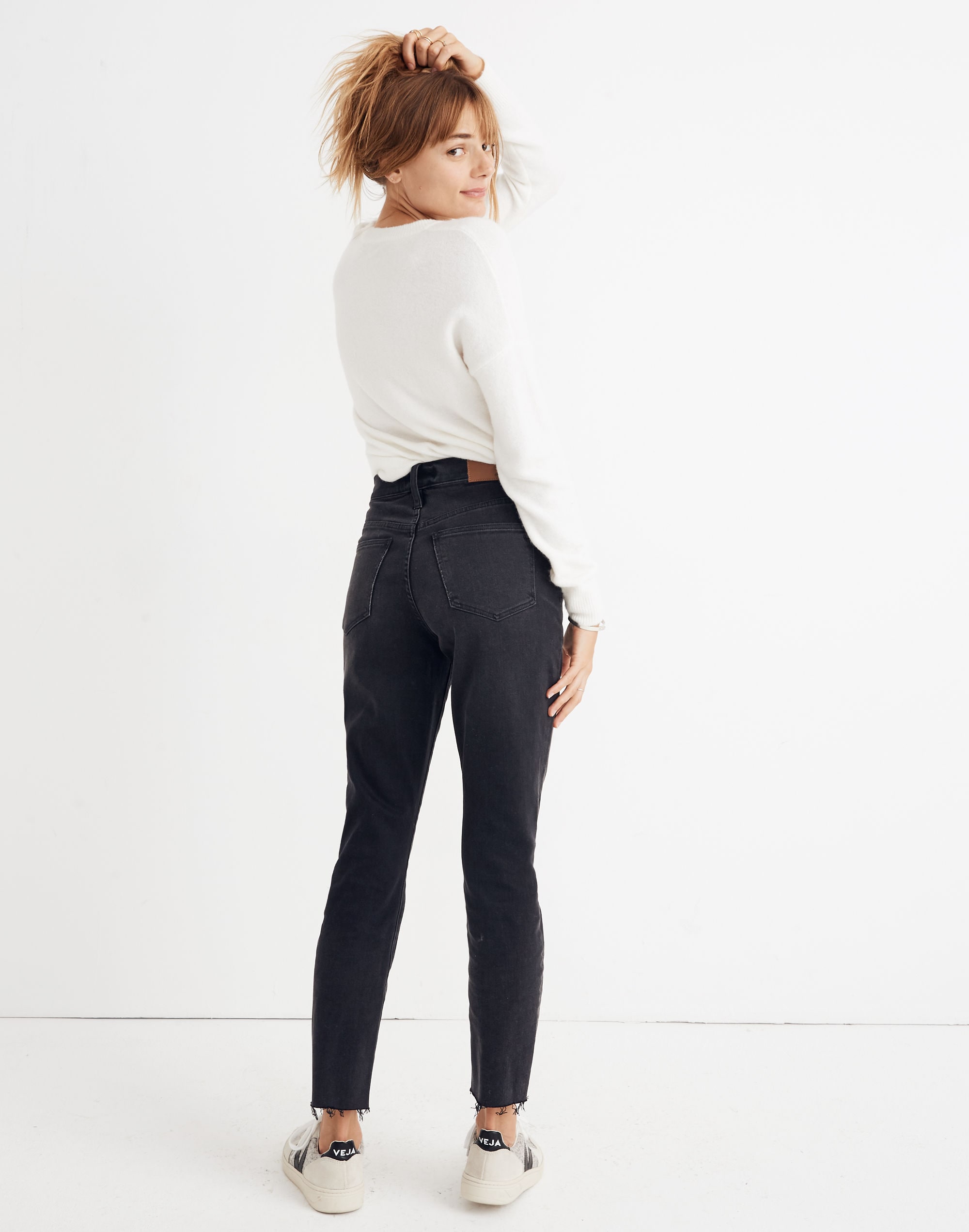 The High-Rise Slim Boyjean in Lunar Wash