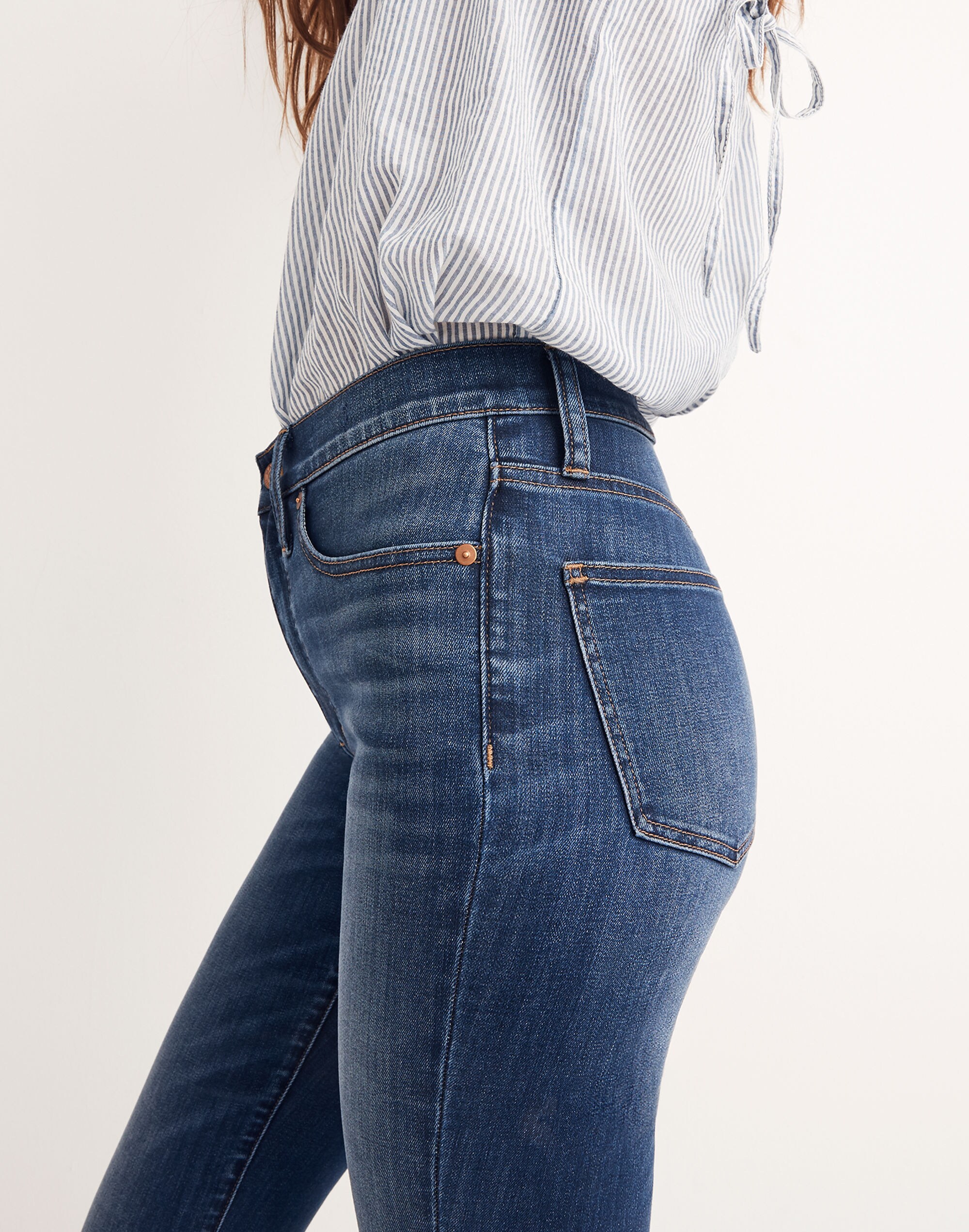 Cali Demi-Boot Jeans in Danny Wash: TENCEL&trade; Denim Edition
