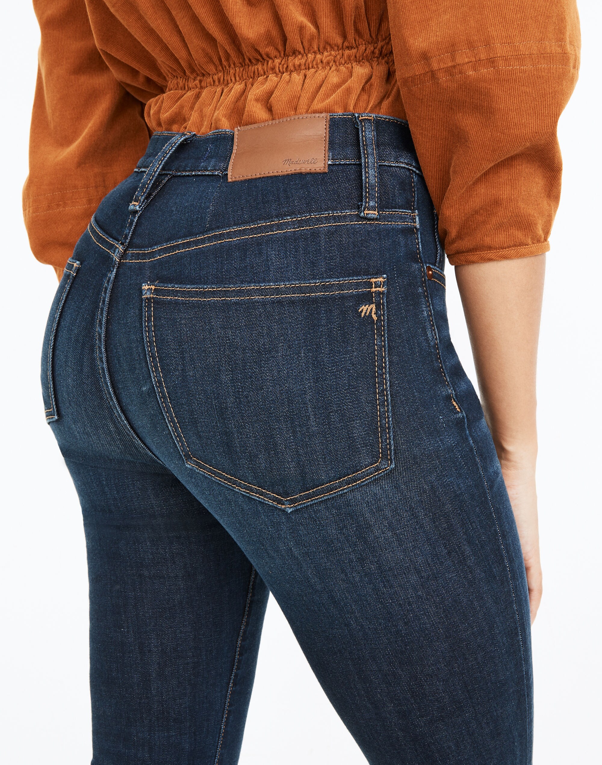 Petite Cali Demi-Boot Jeans in Larkspur Wash: Tencel&trade; Denim Edition