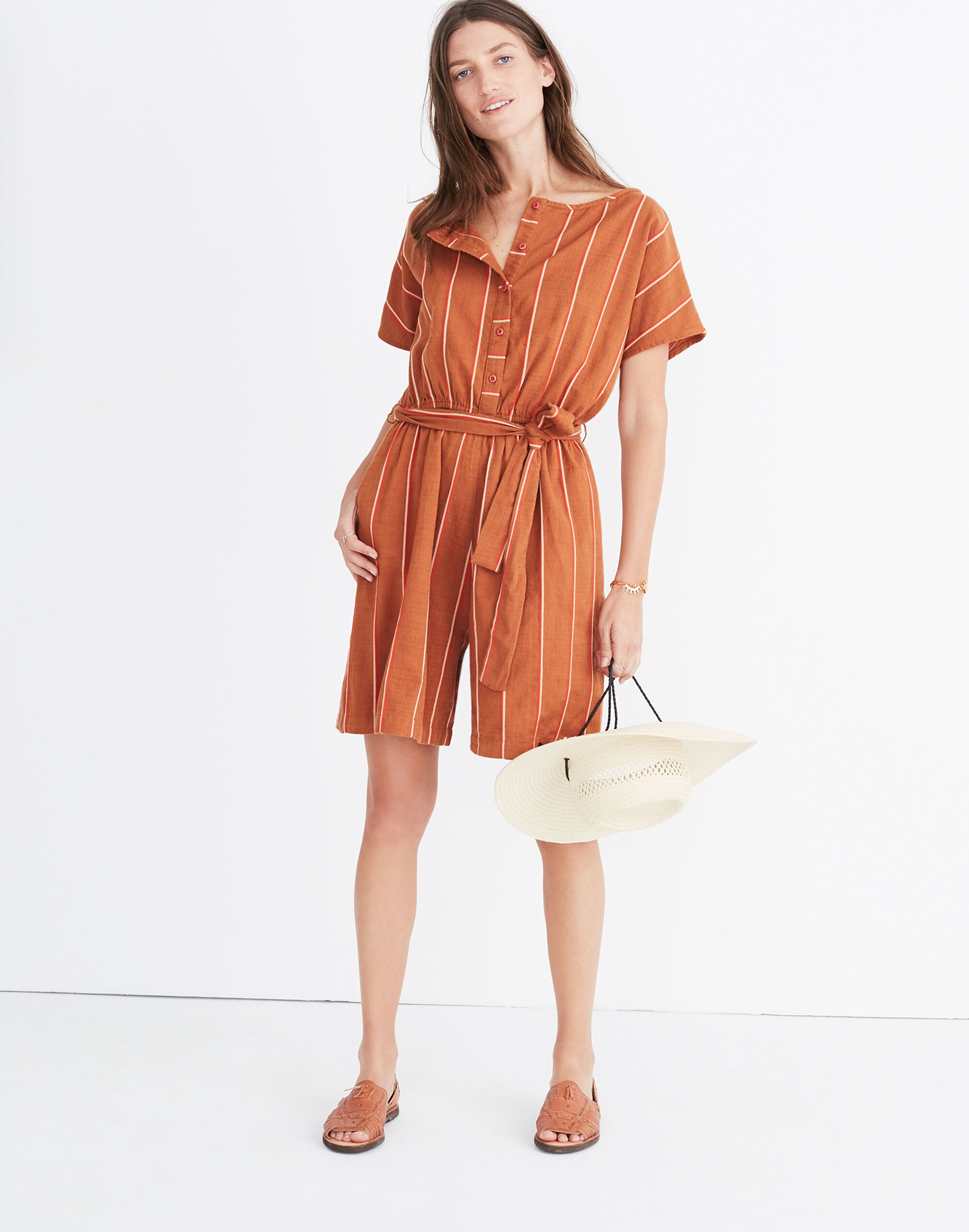 Ace&amp;Jig&trade; Striped Weekend Romper