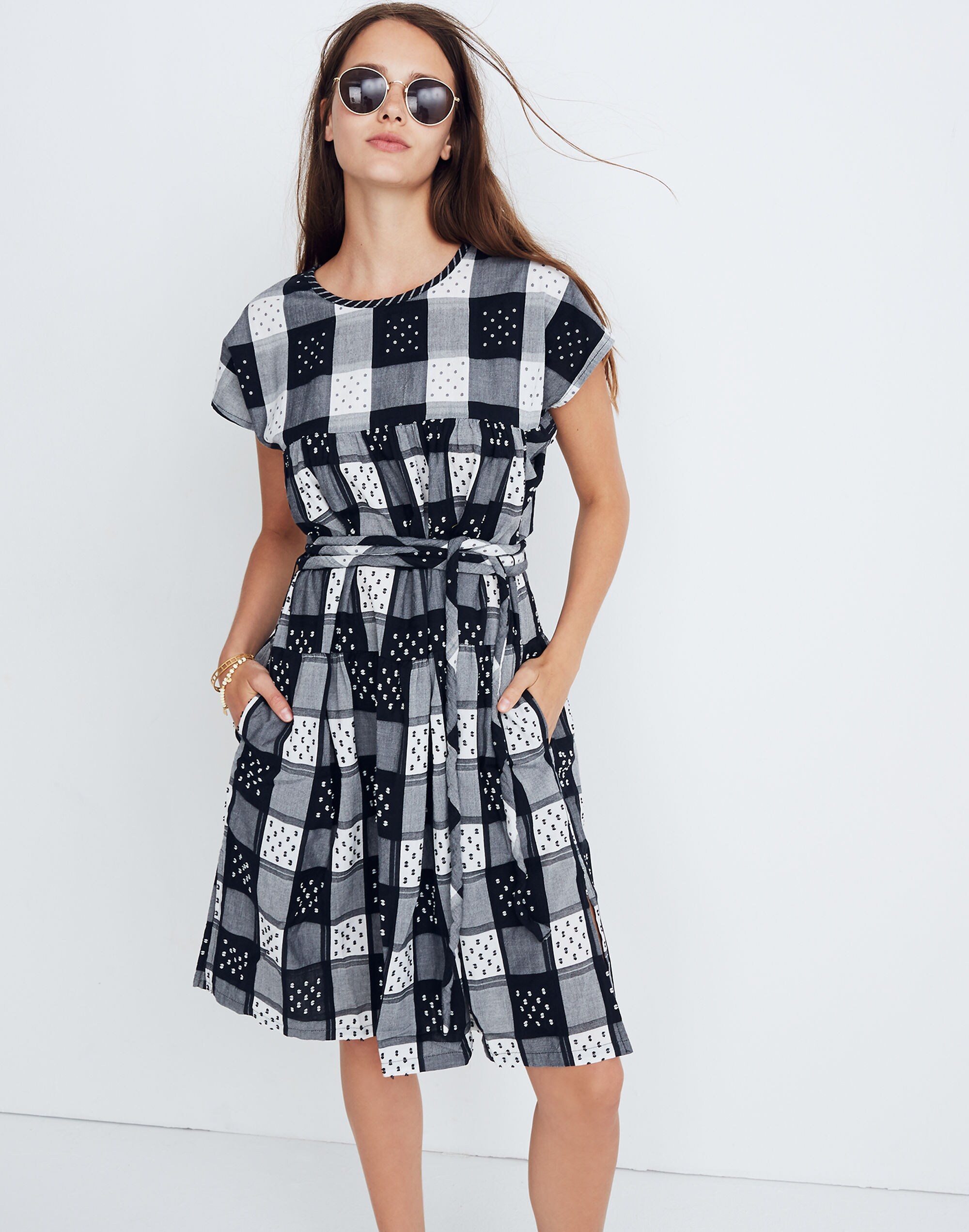 Ace&amp;Jig&trade; Checked Austin Dress
