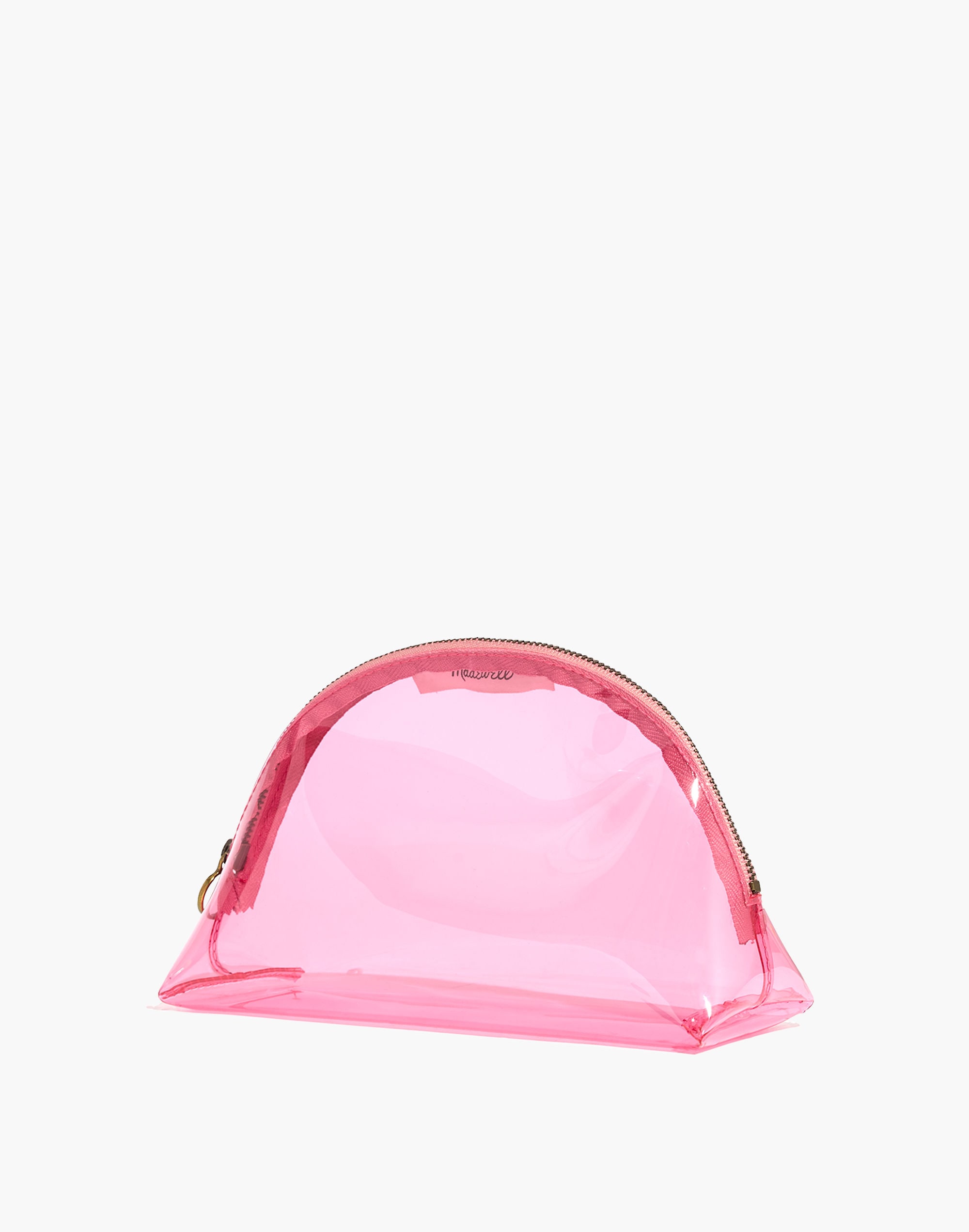 Small Crystalline Half-Moon Pouch