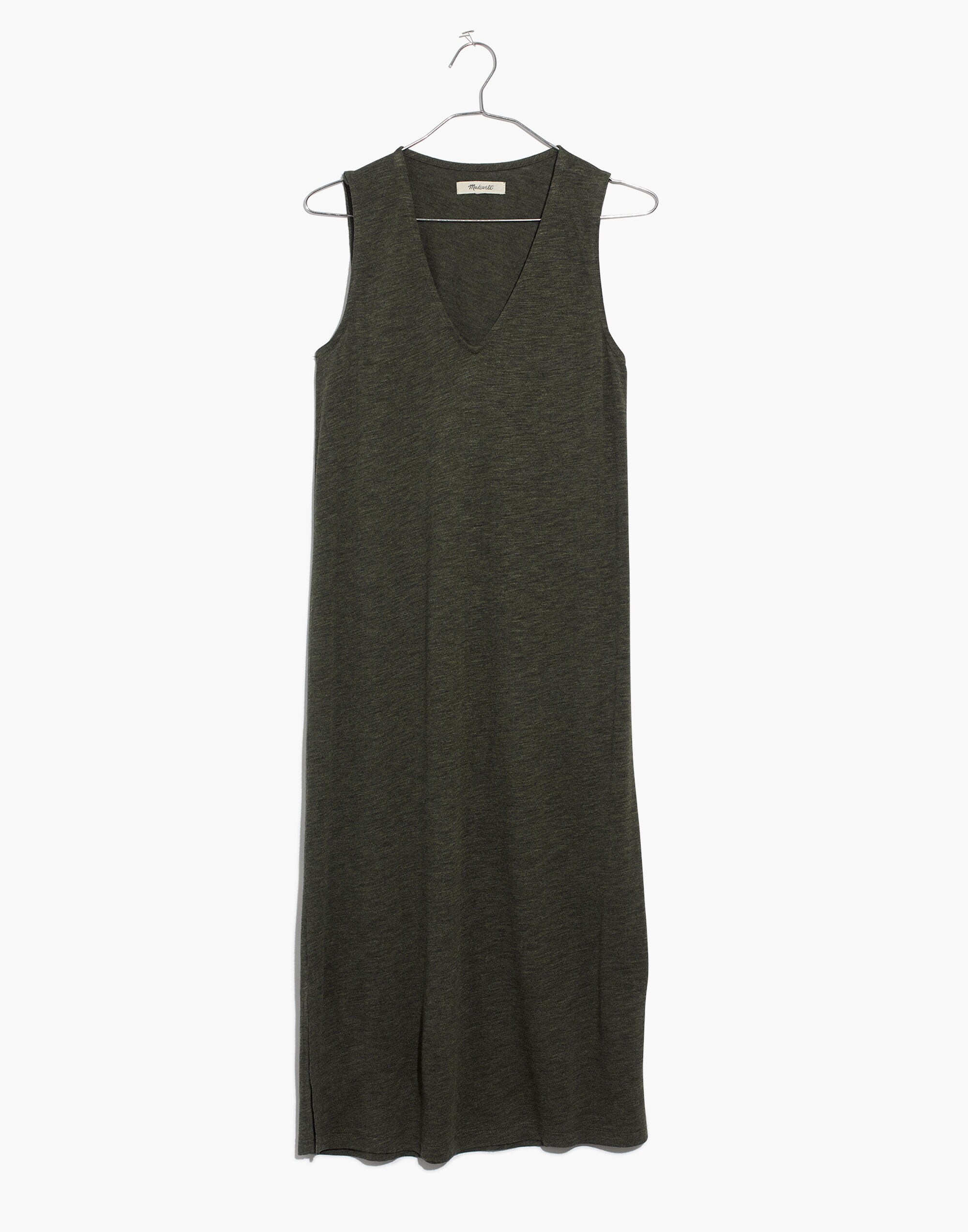 V-Neck Jersey Tank Dress