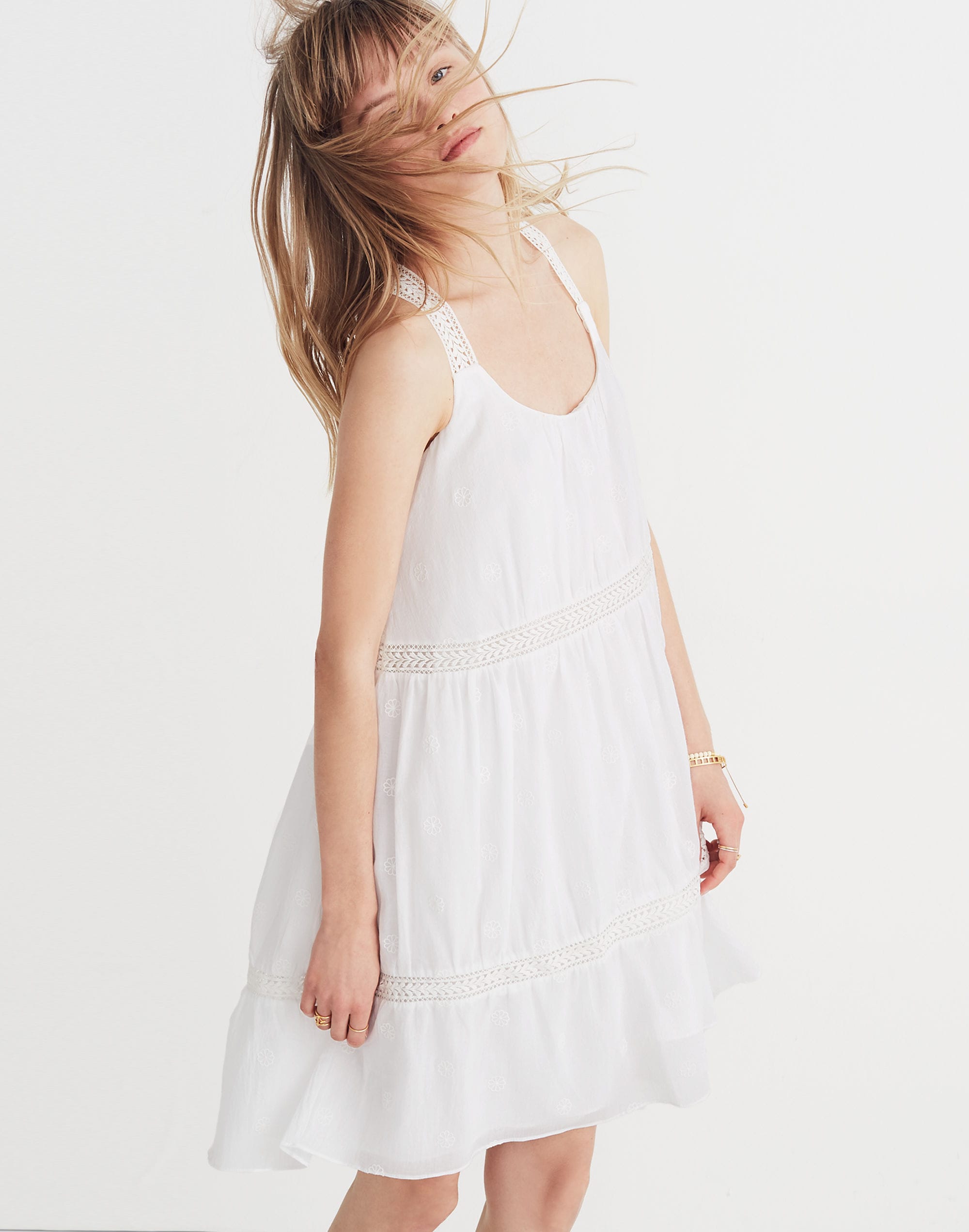 embroidered honeysuckle dress