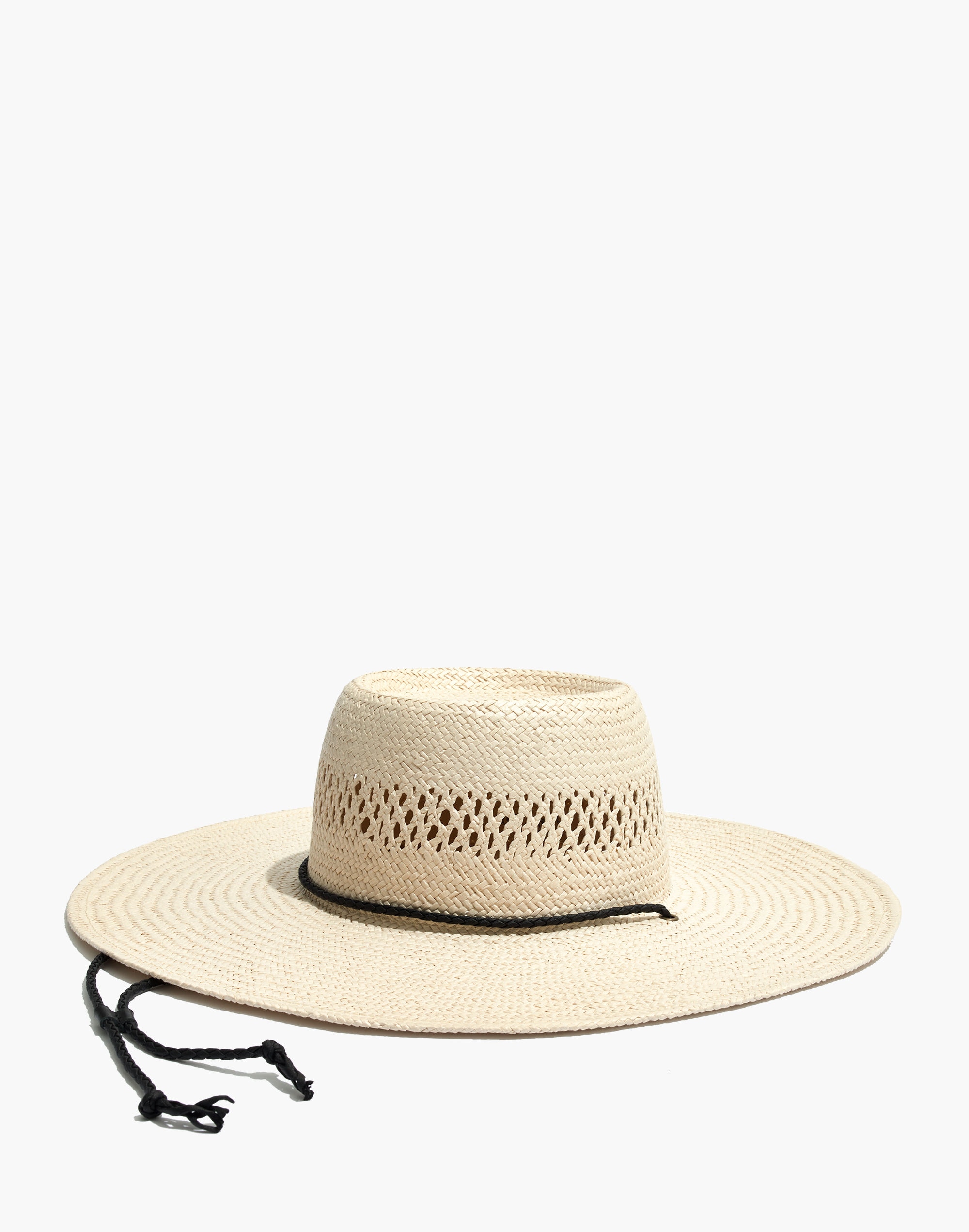 stampede-strap straw hat