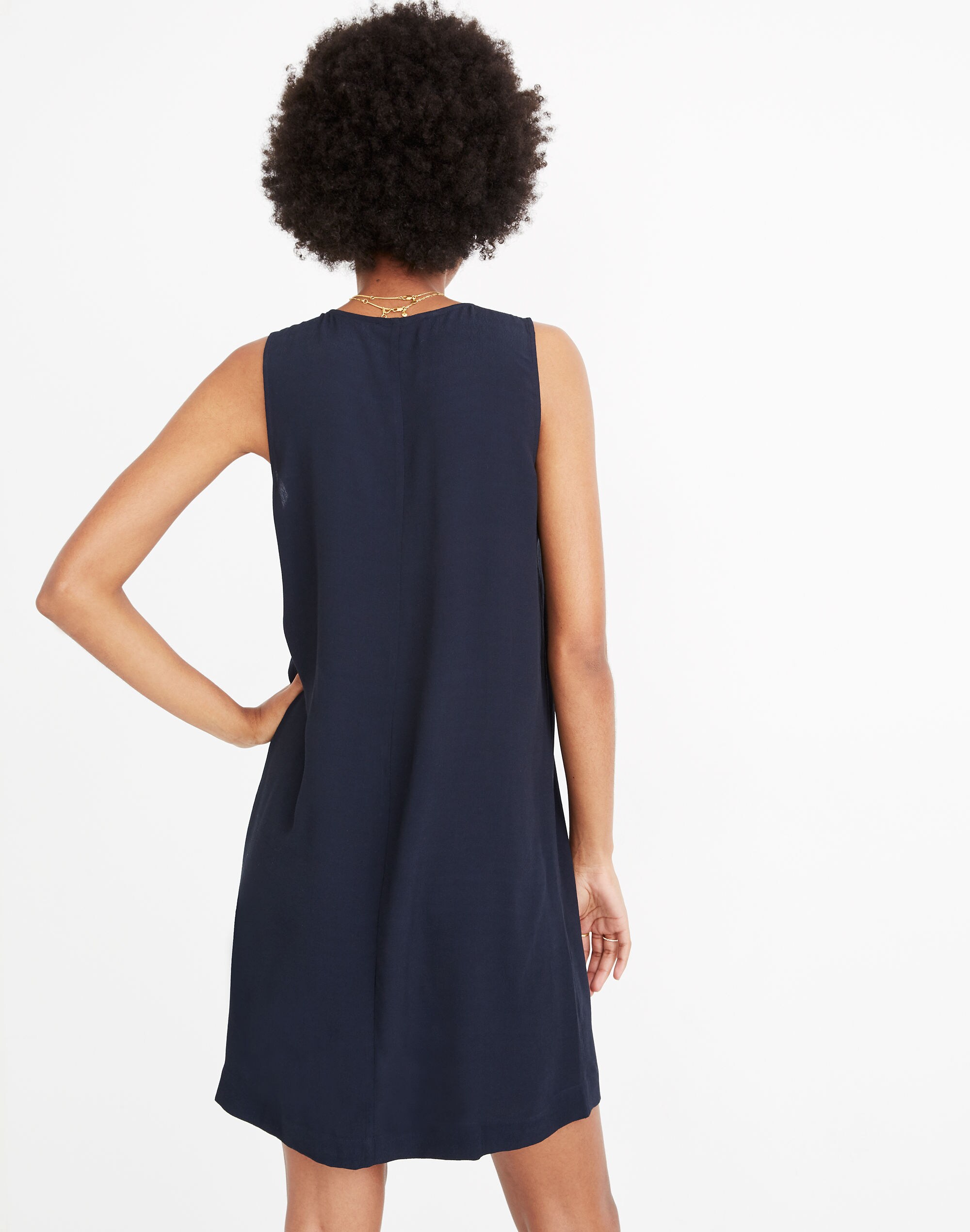 Heather Button-Front Dress