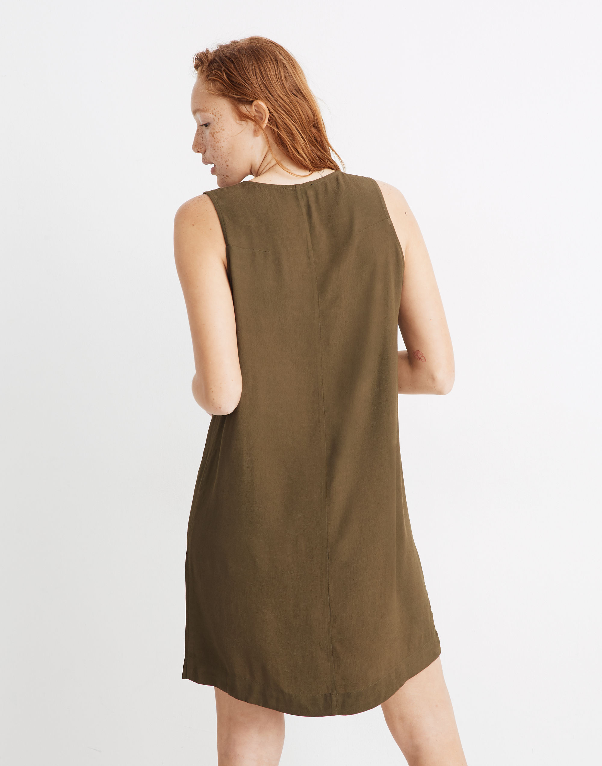 Heather Button-Front Dress