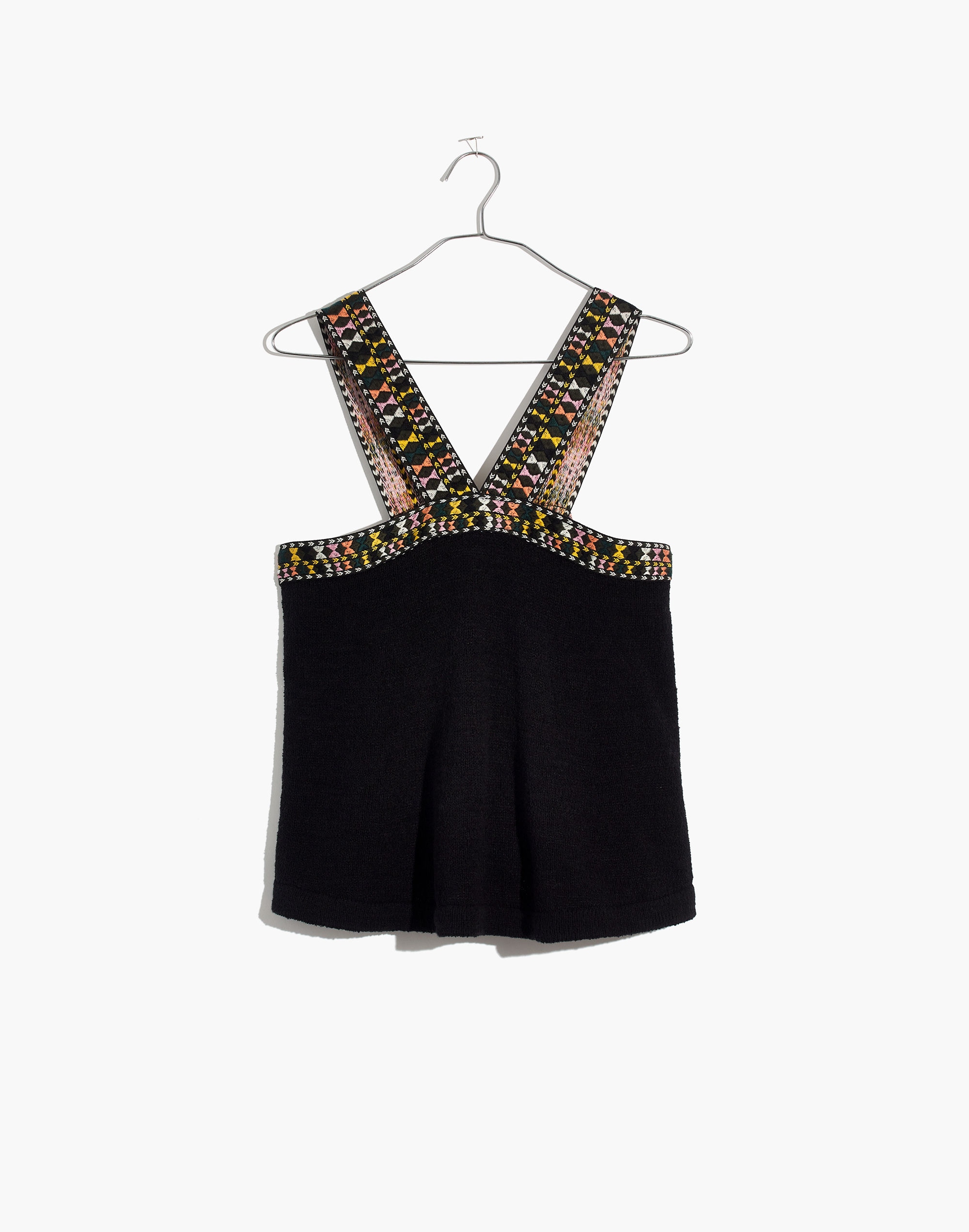 Embroidered Swing Sweater Tank