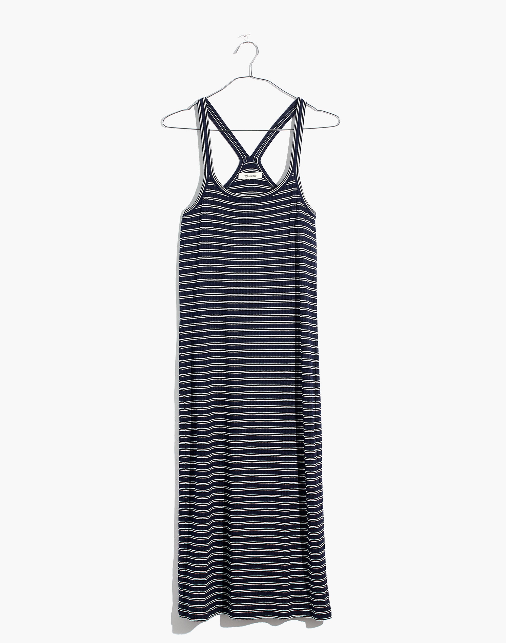 Striped Racerback Midi Dress