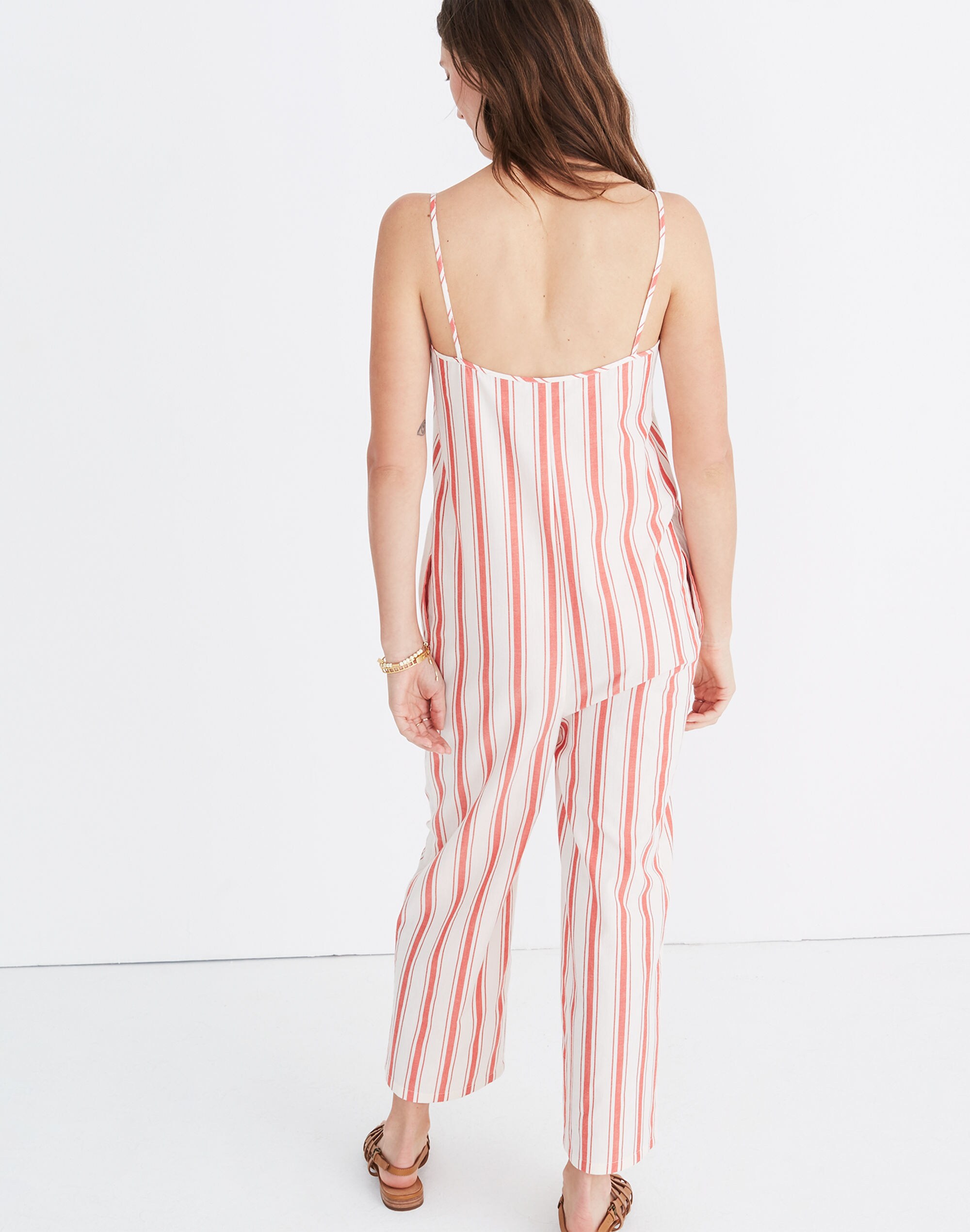 Striped Cami Jumpsuit