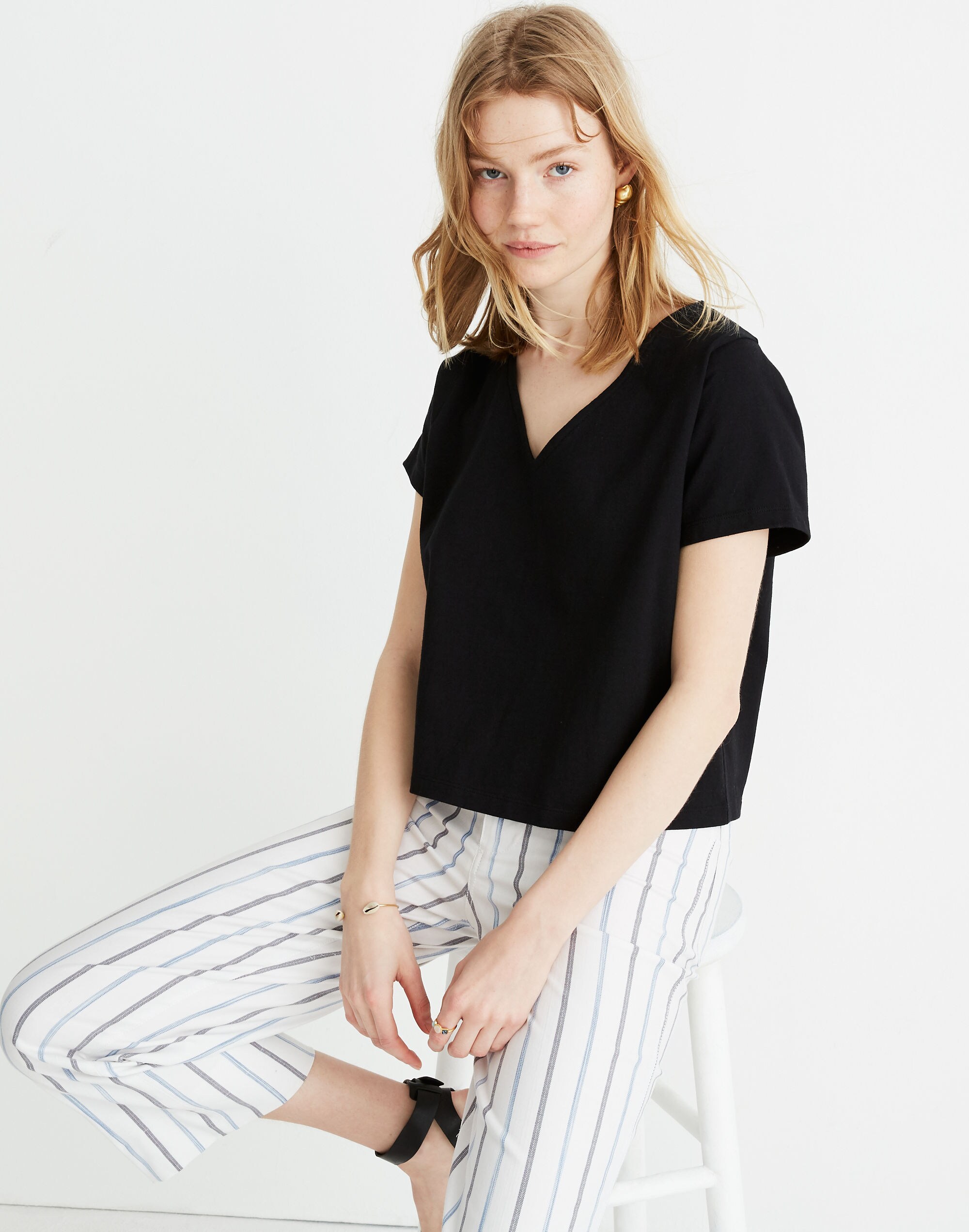 V-Neck Setlist Boxy Top