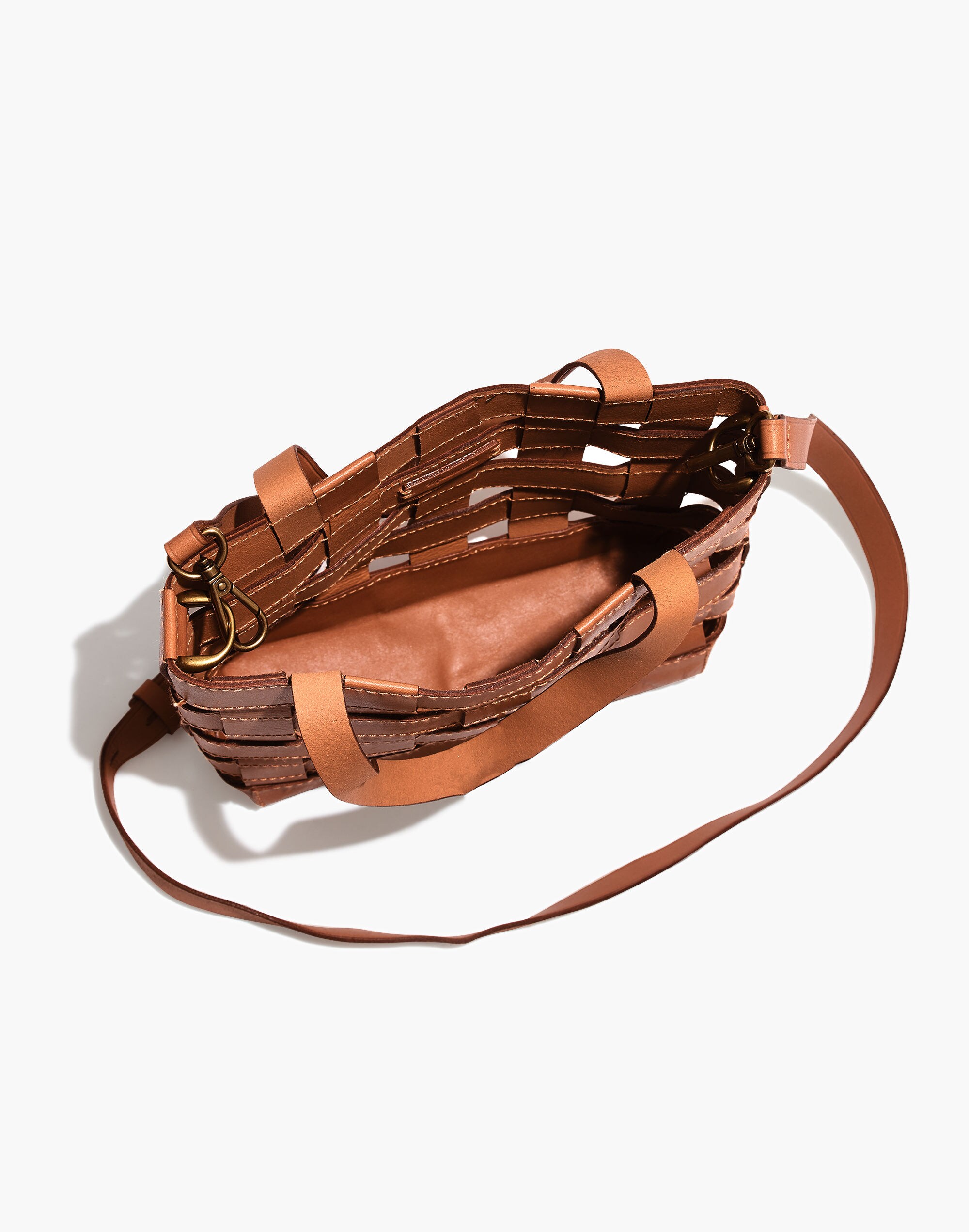 The Transport Crossbody: Basketweave Edition