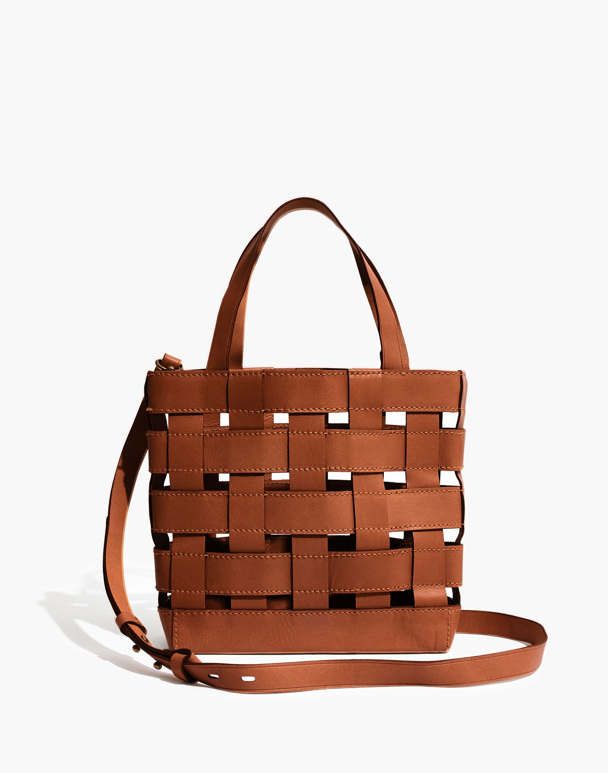 The Transport Crossbody: Basketweave Edition