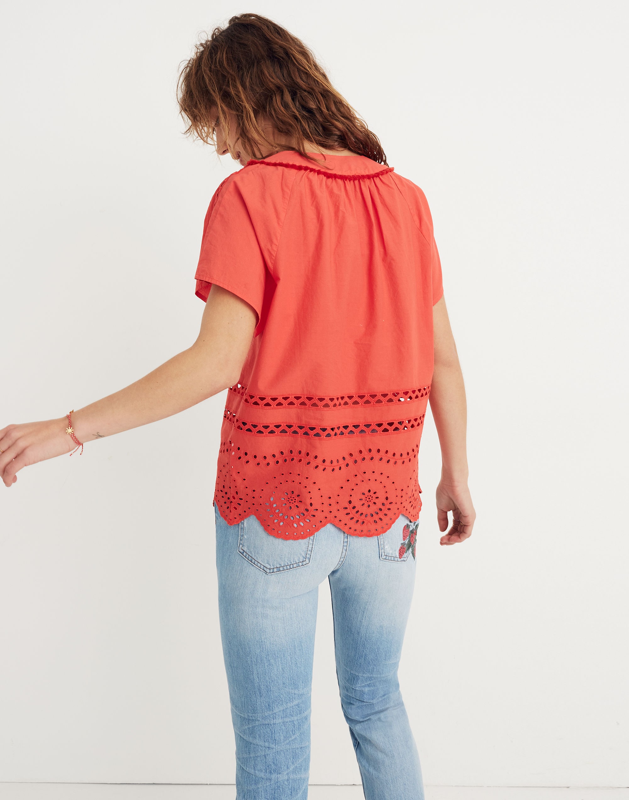 Eyelet Angelica Top