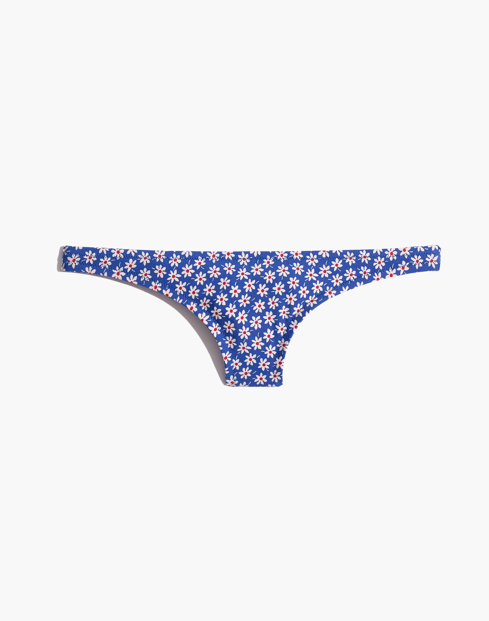 Madewell Lowrider Bikini Bottom in Mini Daisy