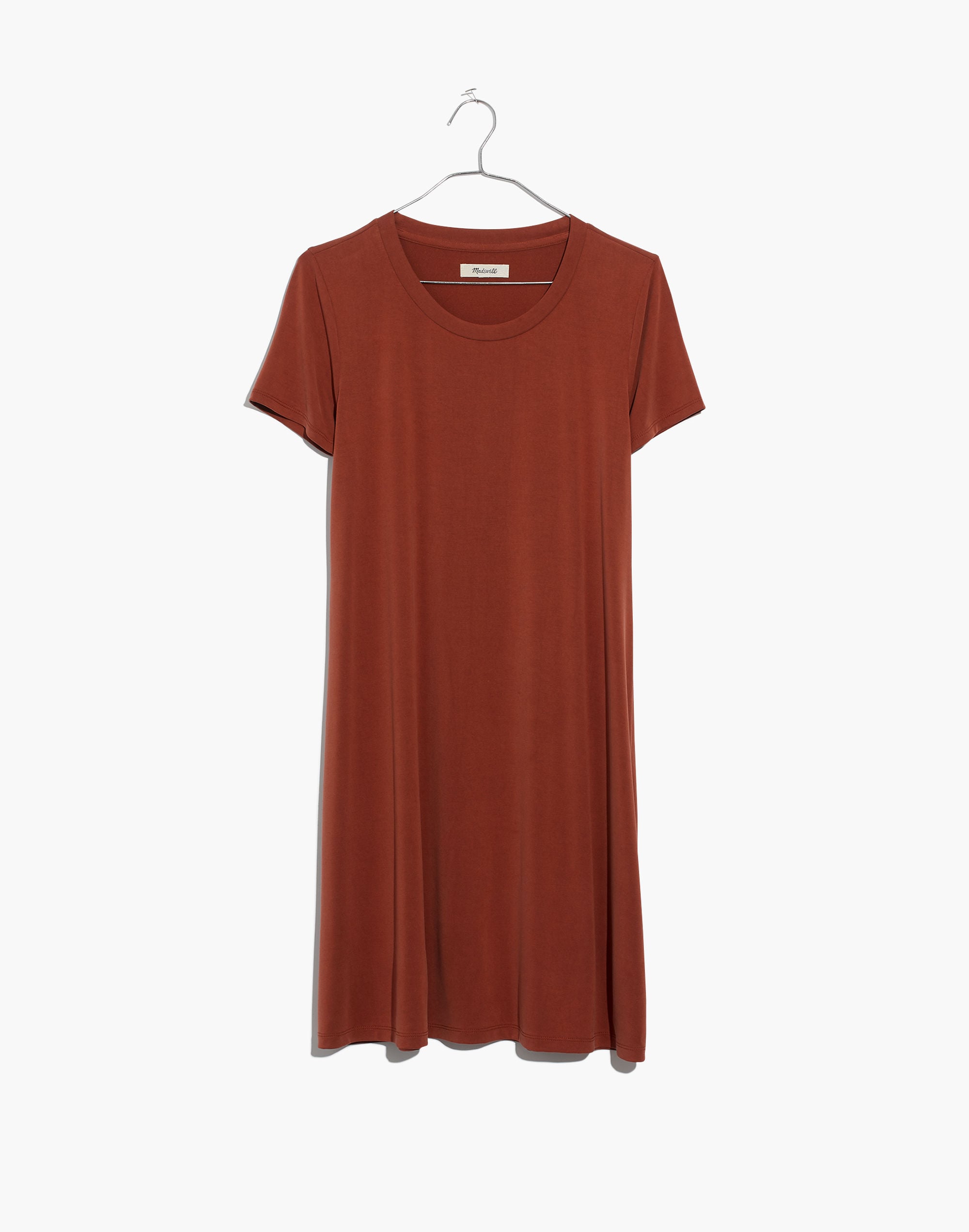 Sandwashed Swingy Tee Dress