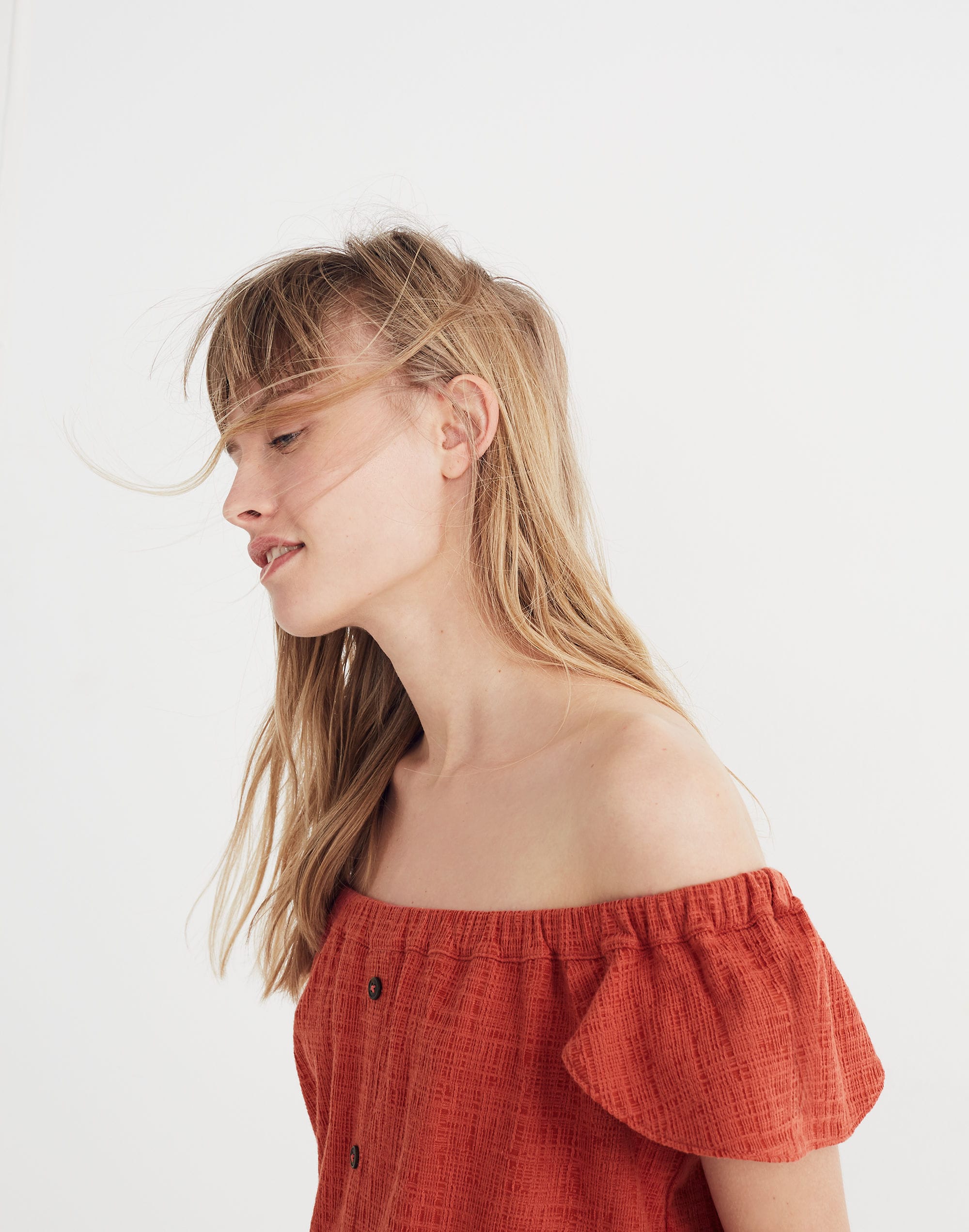 Texture &amp; Thread Off-the-Shoulder Dress