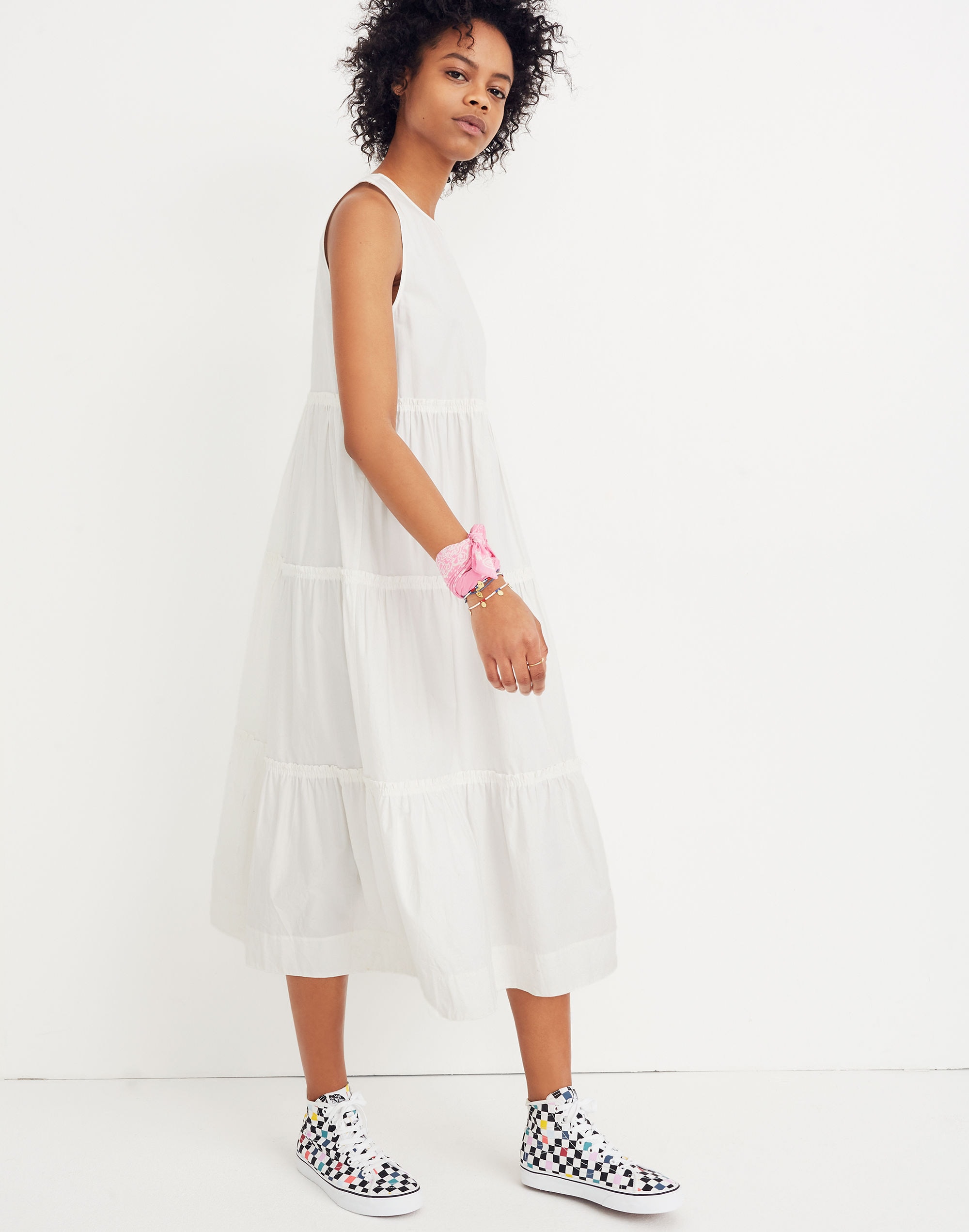 cattail tiered dress