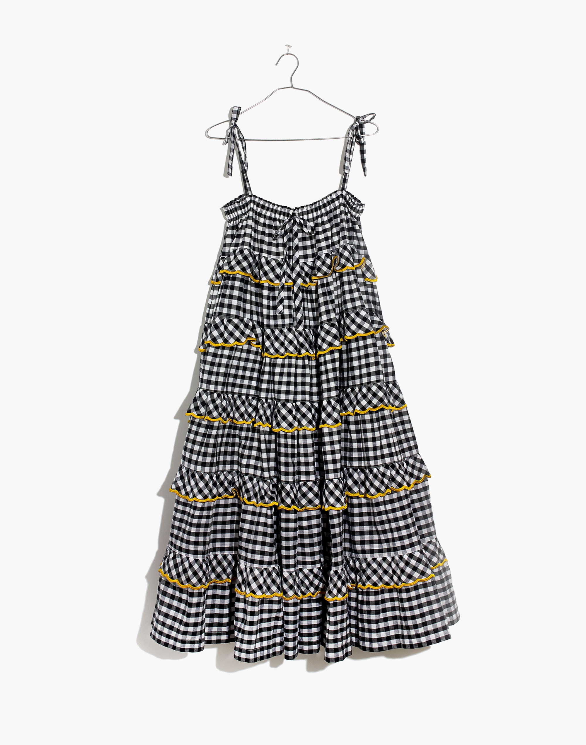 Innika Choo Tiered Gingham Avens Dress