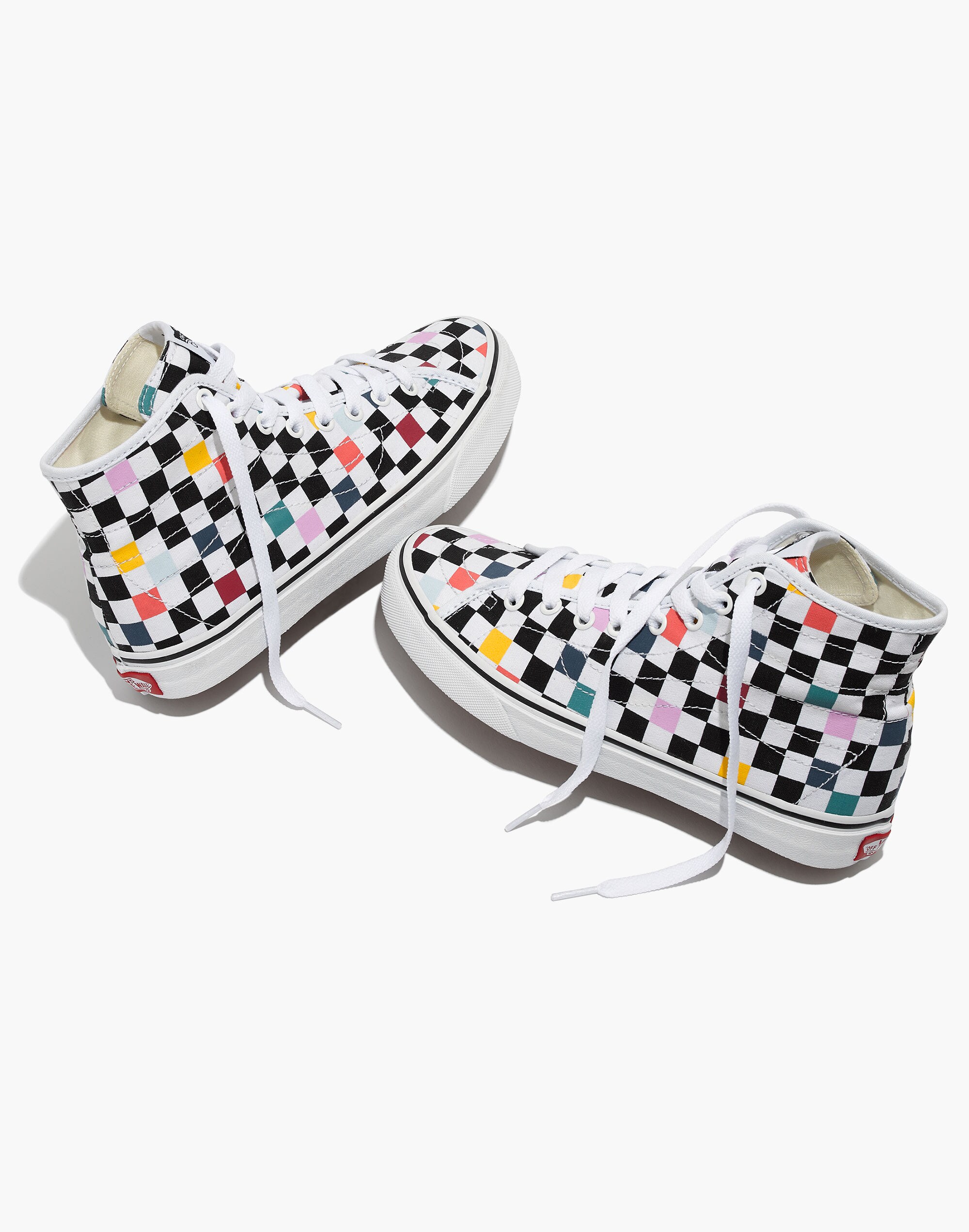Vans&reg; Unisex SK8-Hi Decon High-Top Sneakers in Party Checkerboard