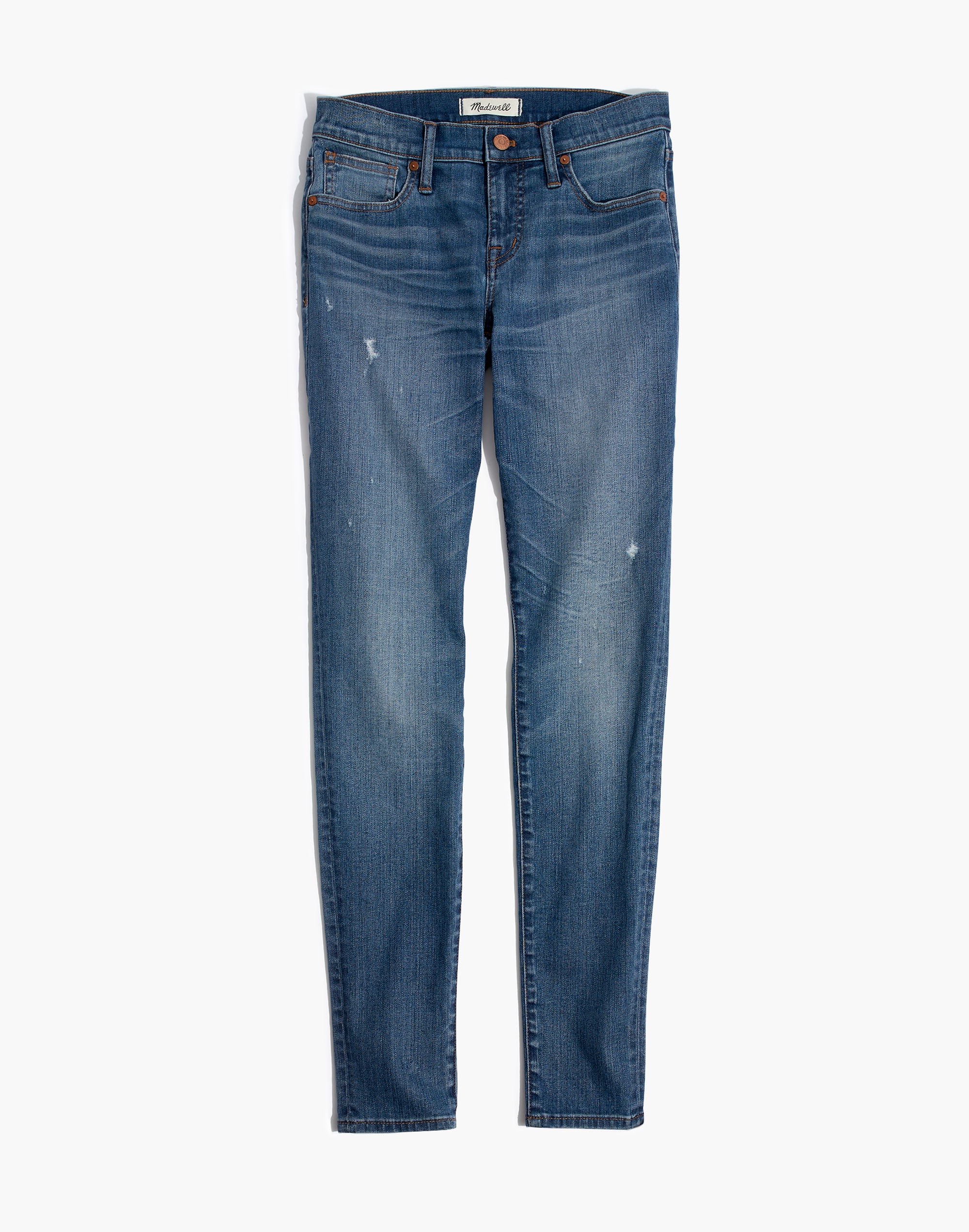 8" Skinny Jeans in Bellaire Wash
