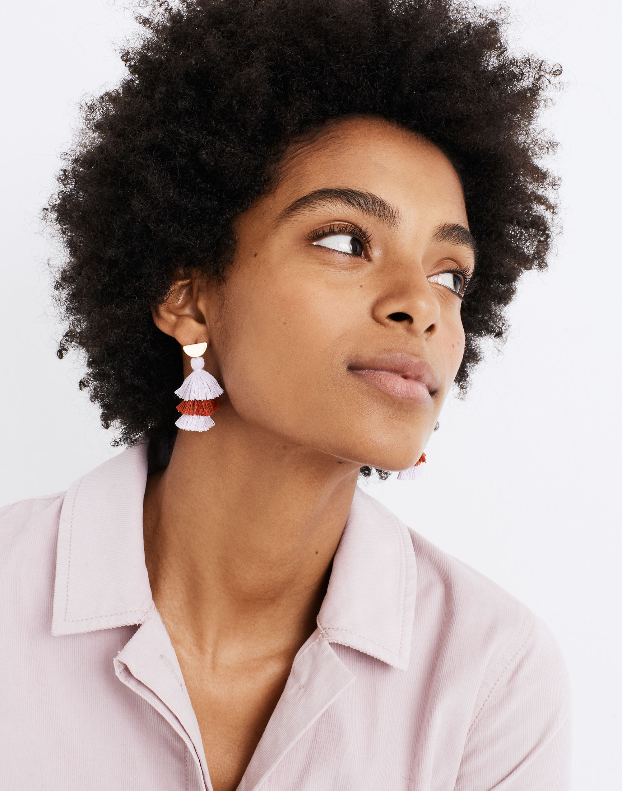 Tiered Tassel Earrings