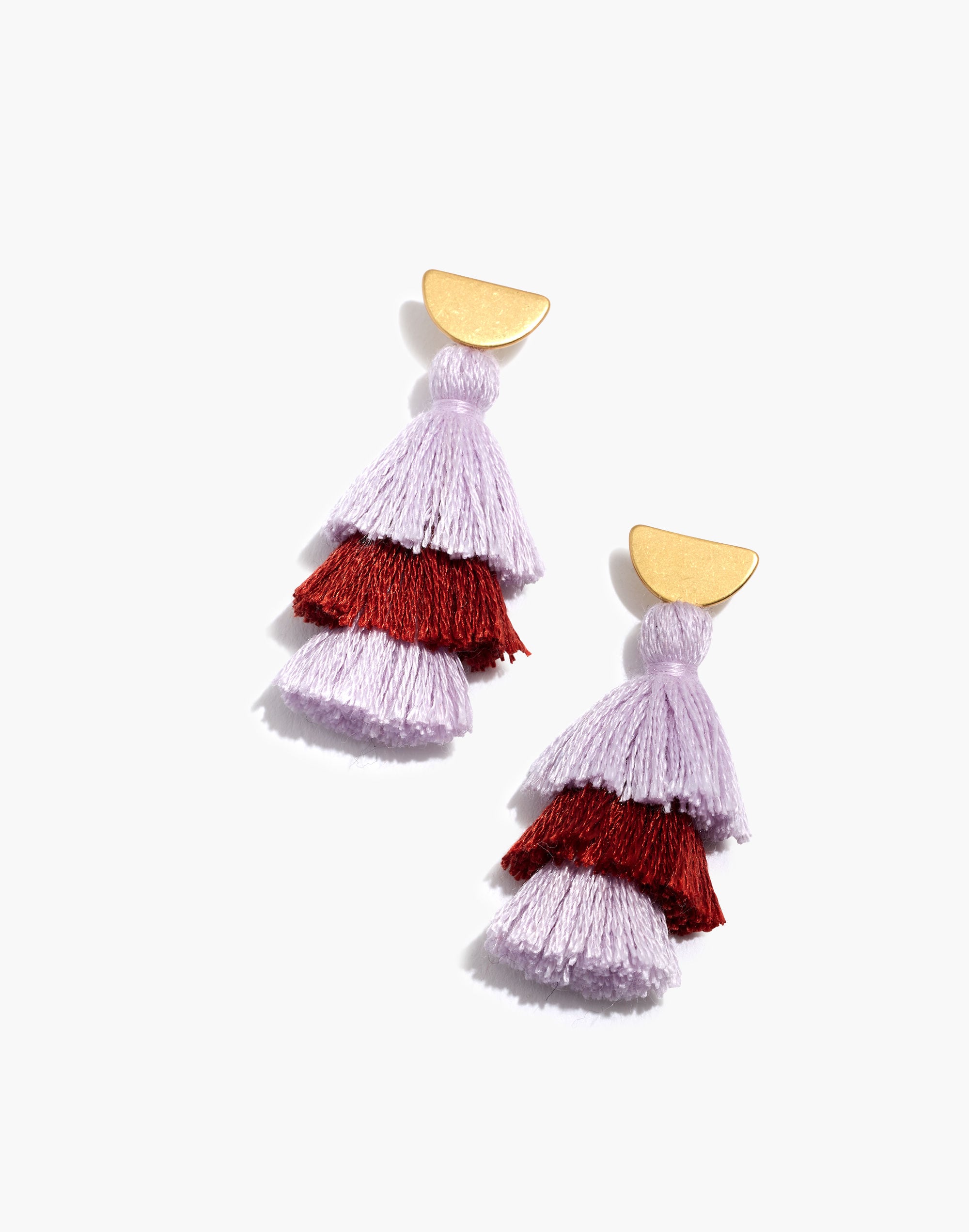 Tiered Tassel Earrings